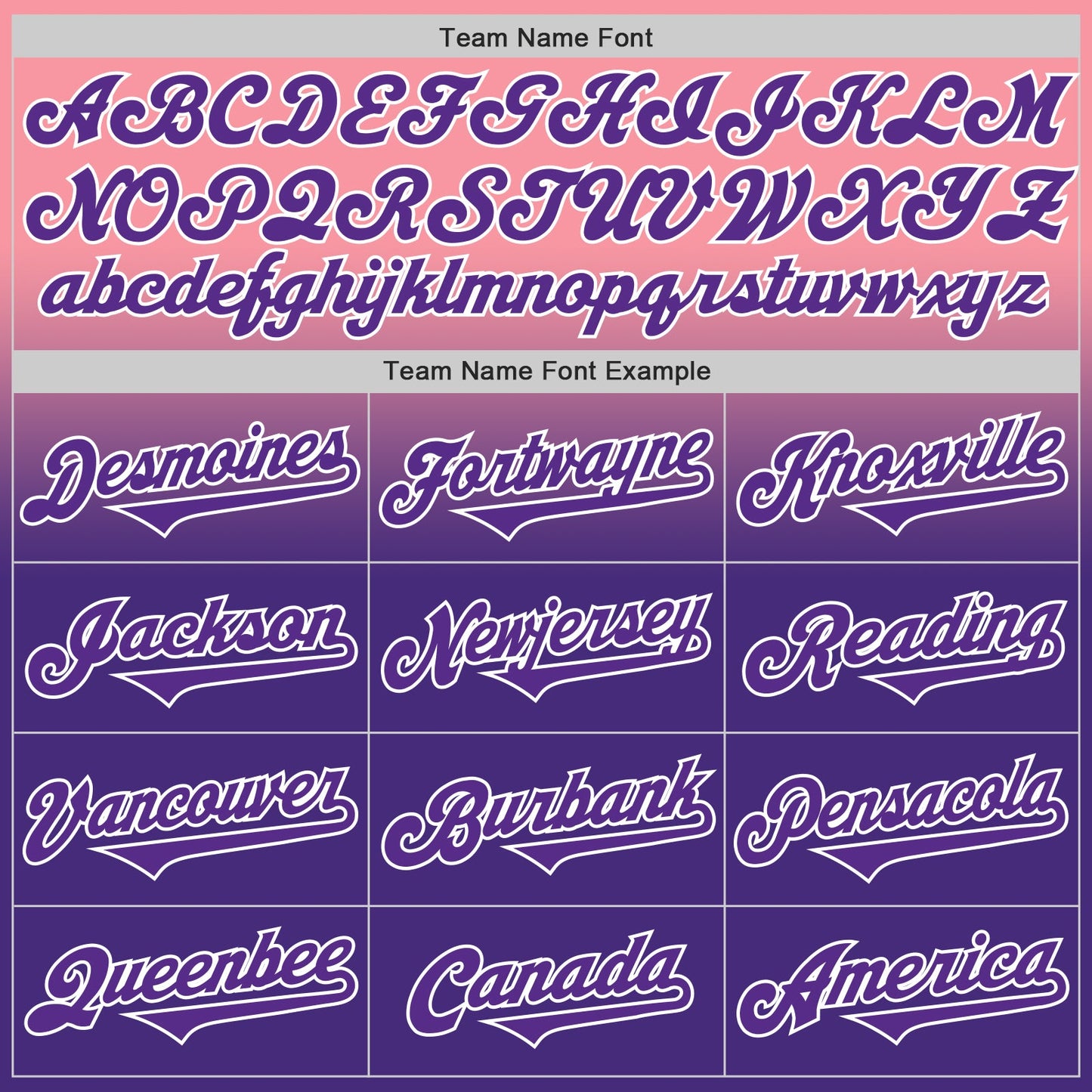 Custom Medium Pink Purple-White Authentic Fade Fashion Baseball Jersey view 4