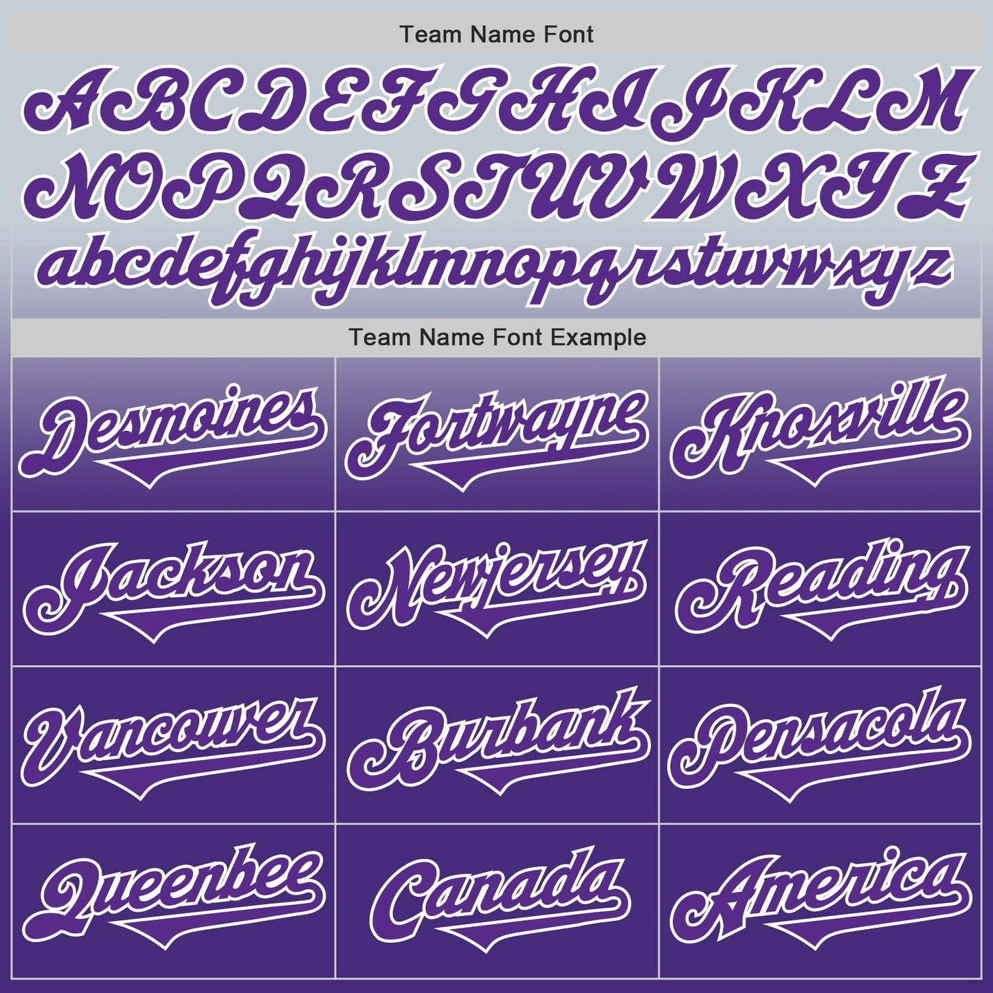 Custom Silver Purple-White Authentic Fade Fashion Baseball Jersey view 4