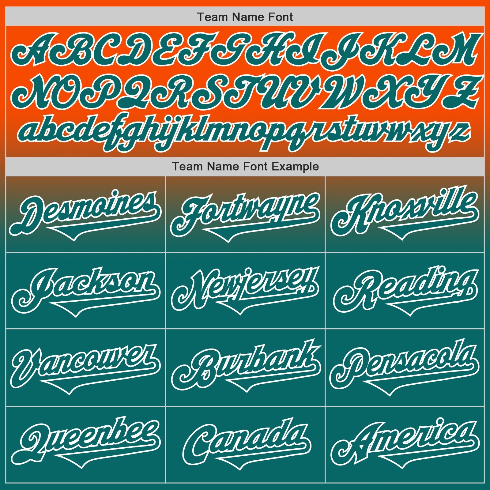 Custom Orange Teal-White Authentic Fade Fashion Baseball Jersey view 4