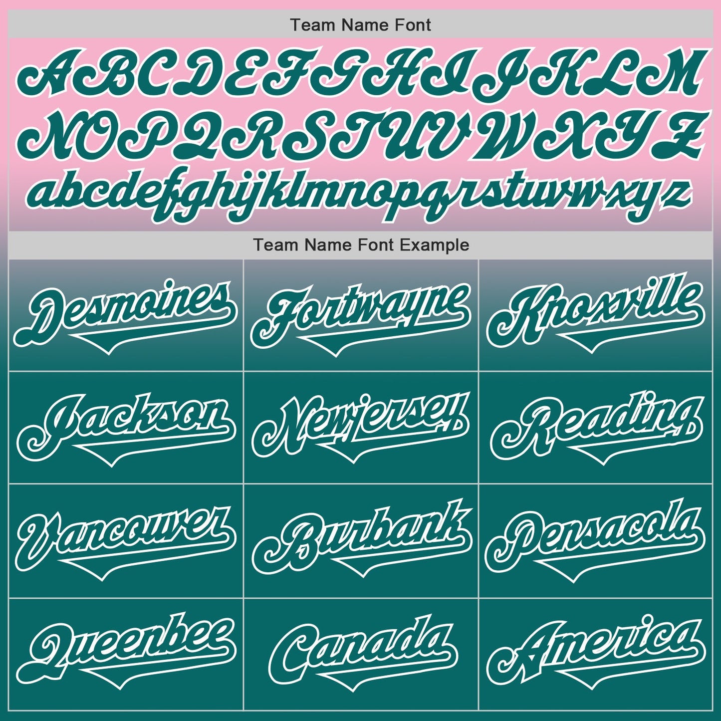 Custom Light Pink Teal-White Authentic Fade Fashion Baseball Jersey view 4