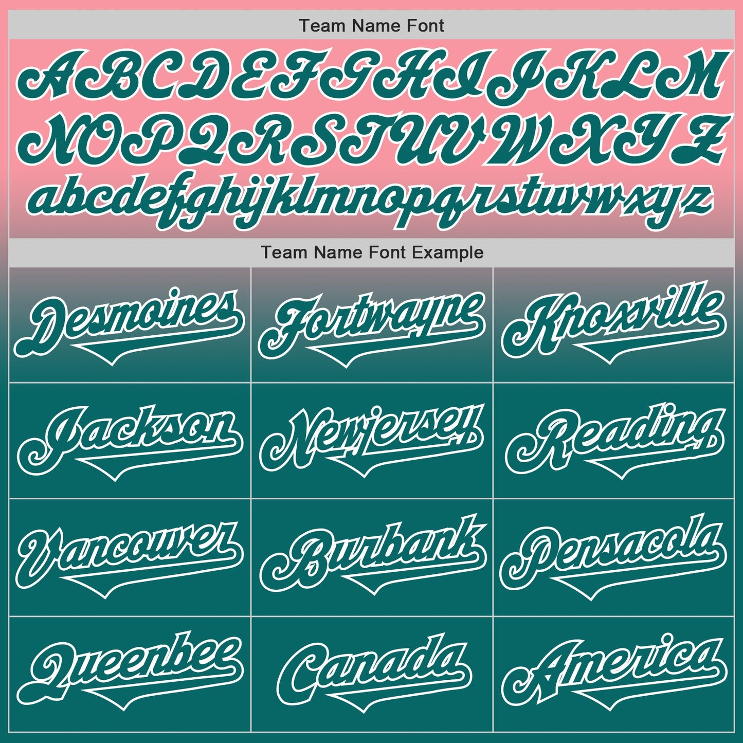 Custom Medium Pink Teal-White Authentic Fade Fashion Baseball Jersey view 4