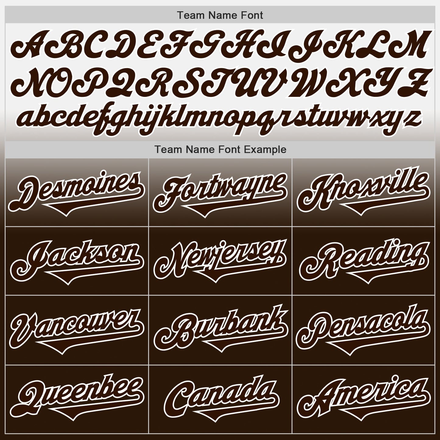 Custom White Brown Authentic Fade Fashion Baseball Jersey view 4