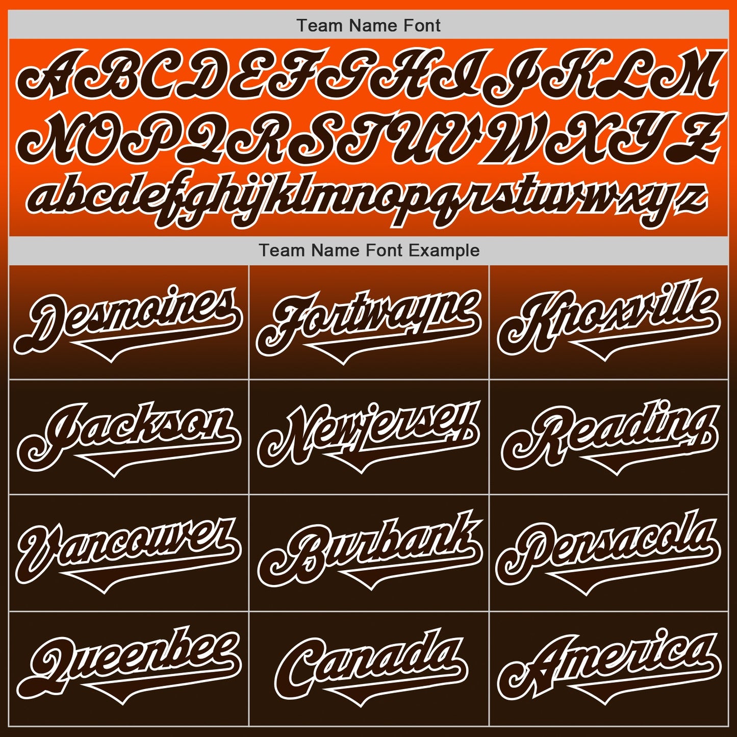 Custom Orange Brown-White Authentic Fade Fashion Baseball Jersey view 4