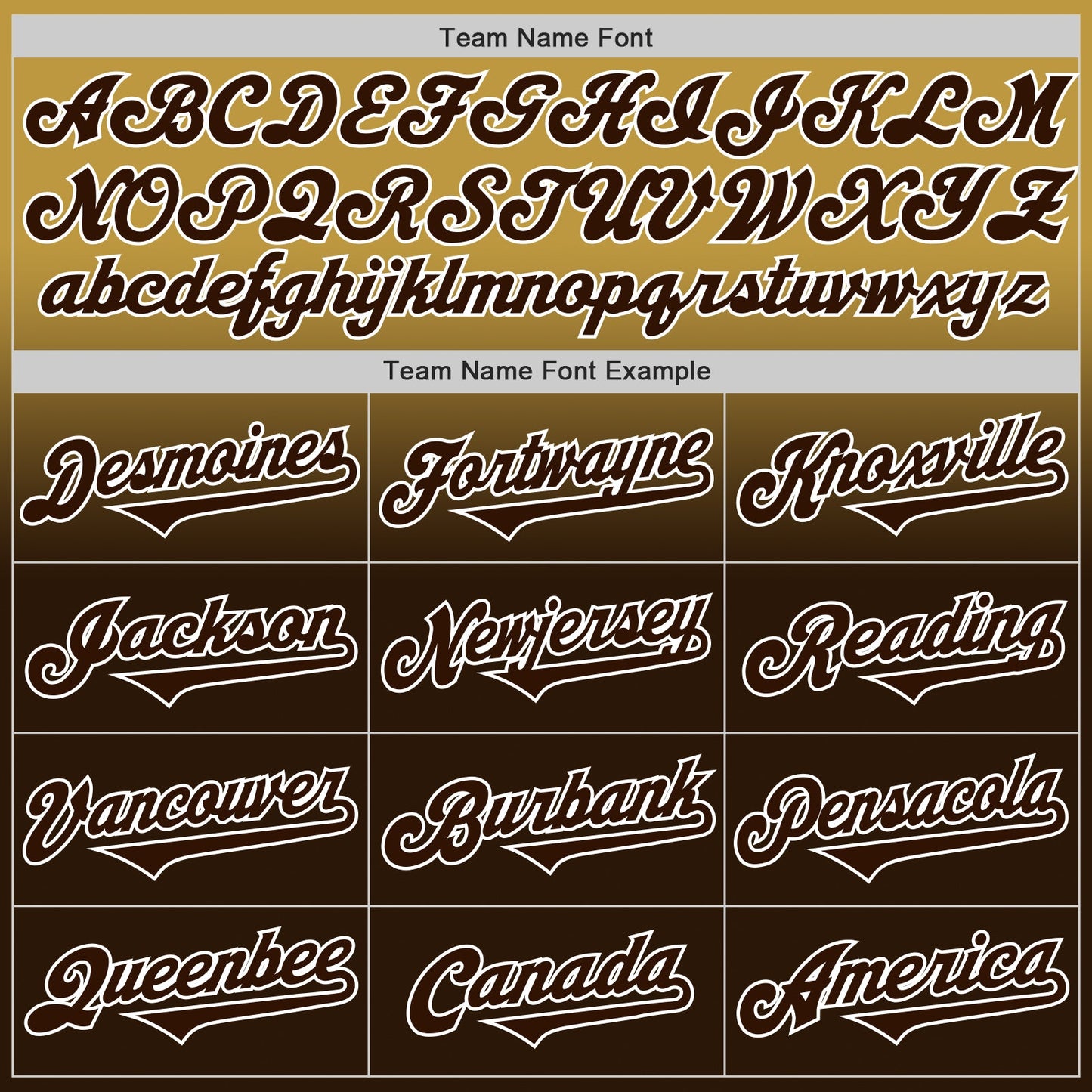 Custom Old Gold Brown-White Authentic Fade Fashion Baseball Jersey view 4