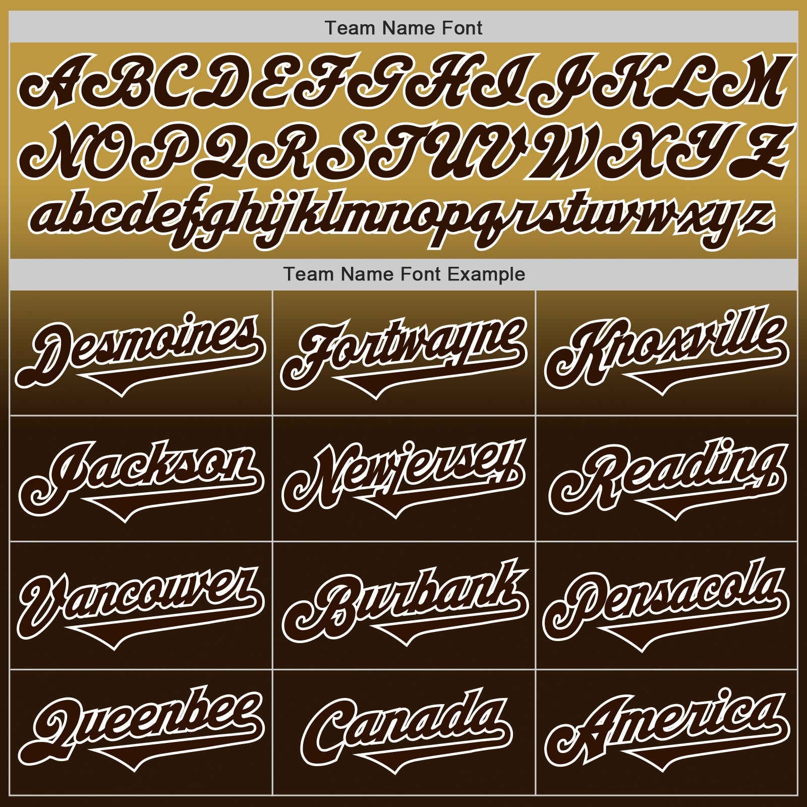 Custom Old Gold Brown-White Authentic Fade Fashion Baseball Jersey view 4