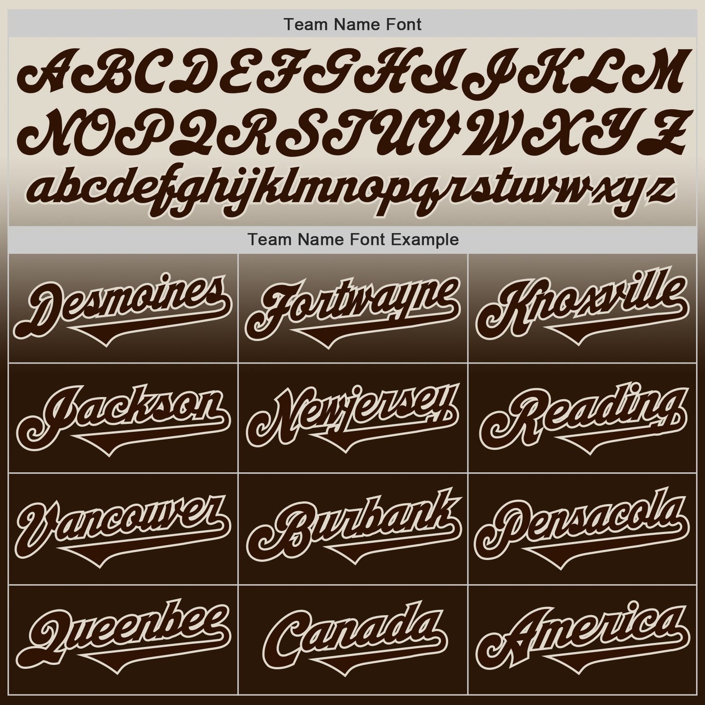 Custom Cream Brown Authentic Fade Fashion Baseball Jersey view 4