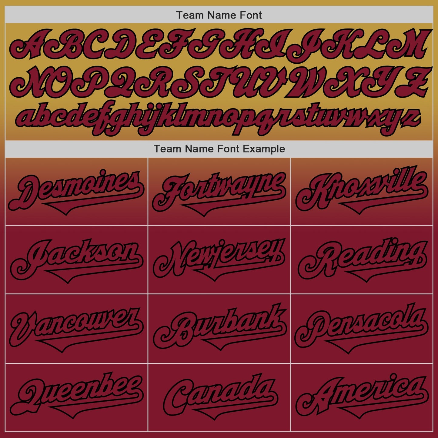 Custom Old Gold Crimson-Black Authentic Fade Fashion Baseball Jersey view 4