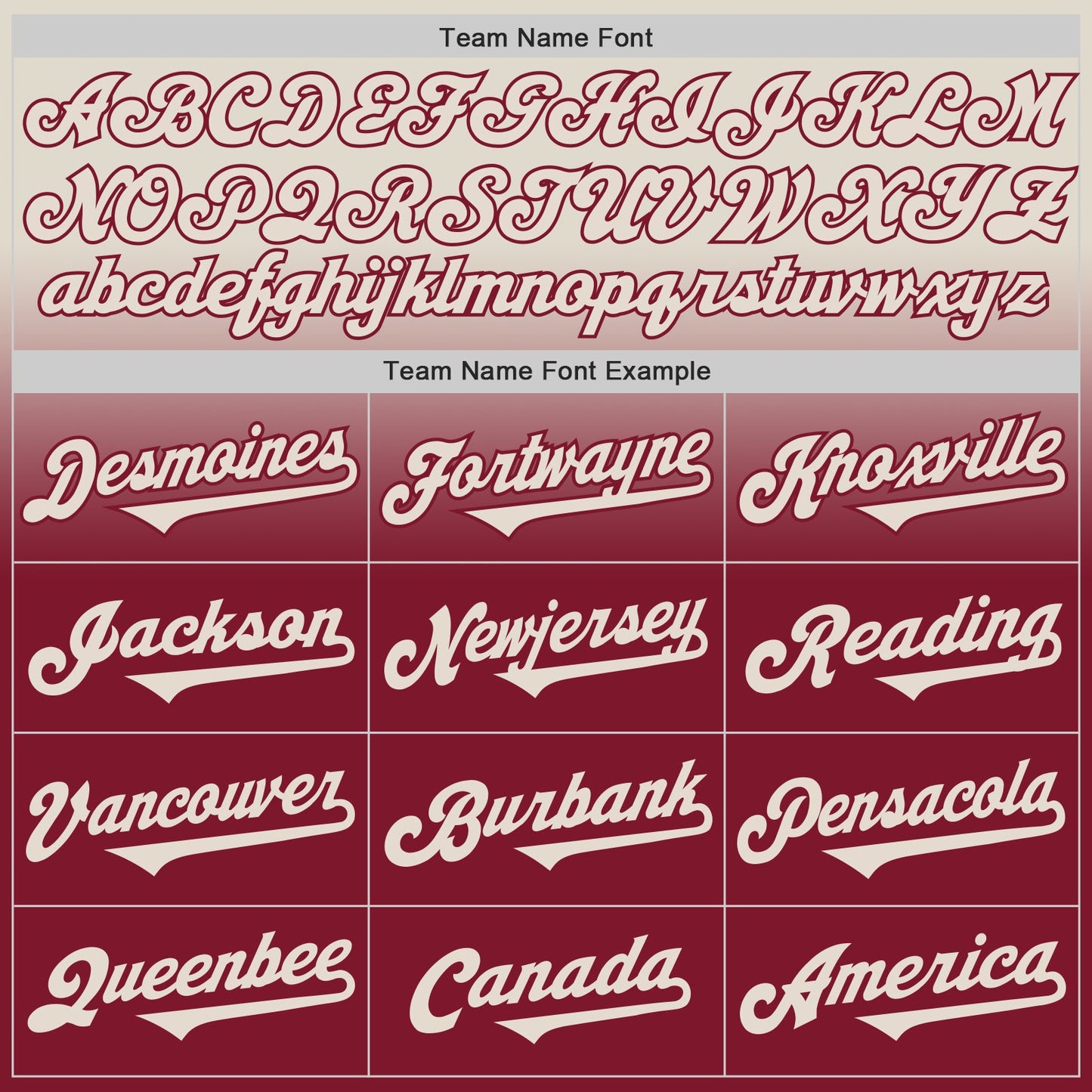 Custom Cream Crimson Authentic Fade Fashion Baseball Jersey view 4