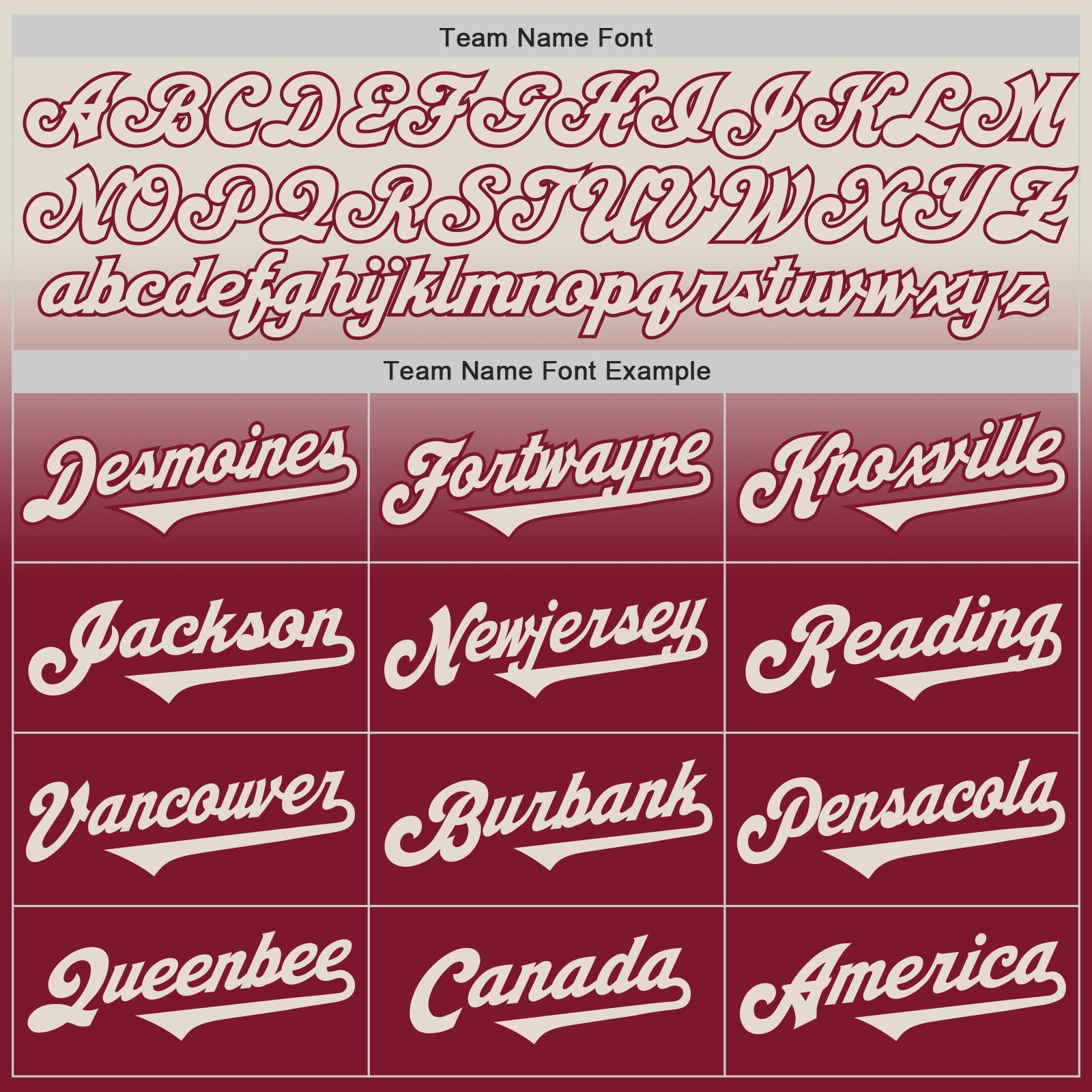 Custom Cream Crimson Authentic Fade Fashion Baseball Jersey view 4