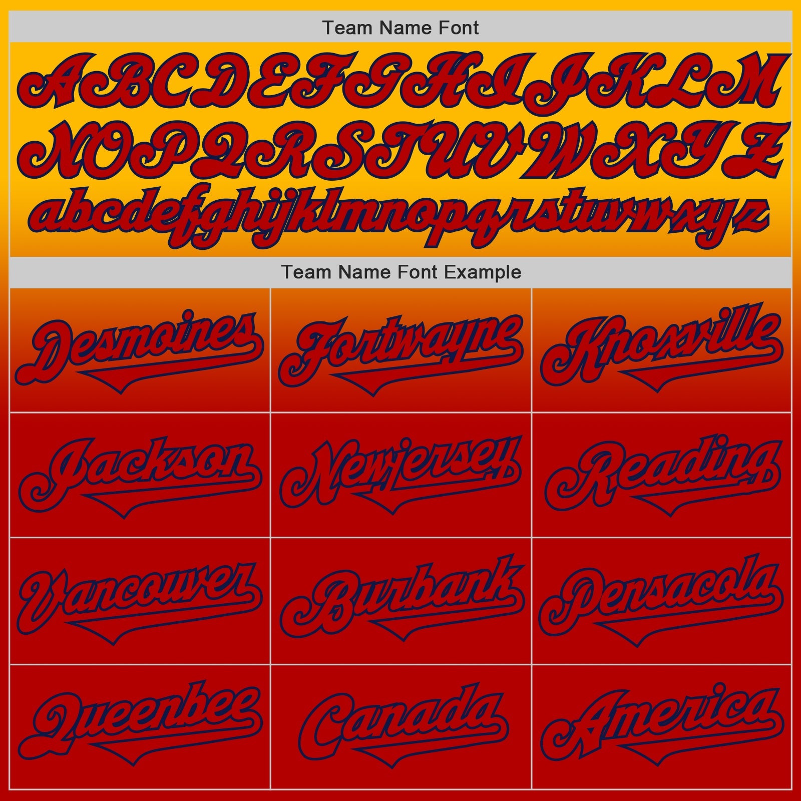 Custom Gold Red-Navy Authentic Fade Fashion Baseball Jersey view 4