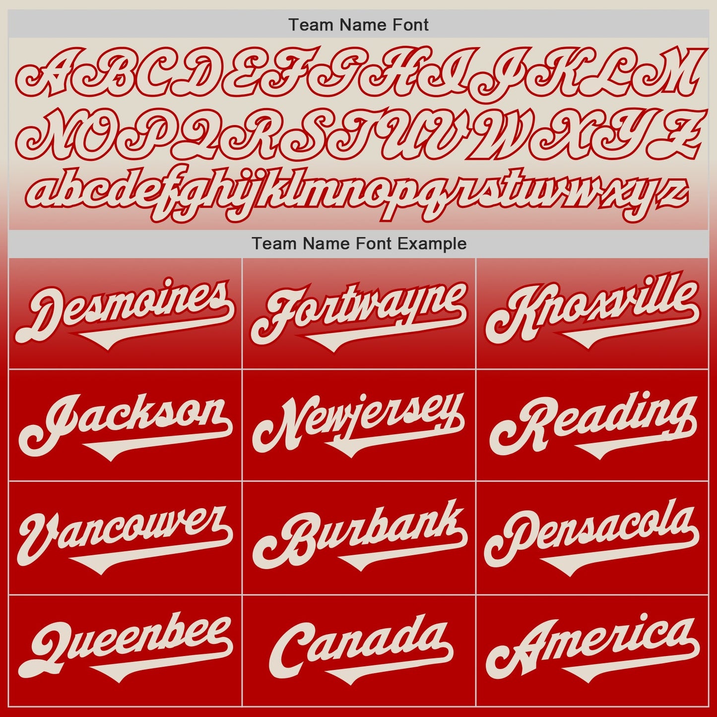 Custom Cream Red Authentic Fade Fashion Baseball Jersey view 4
