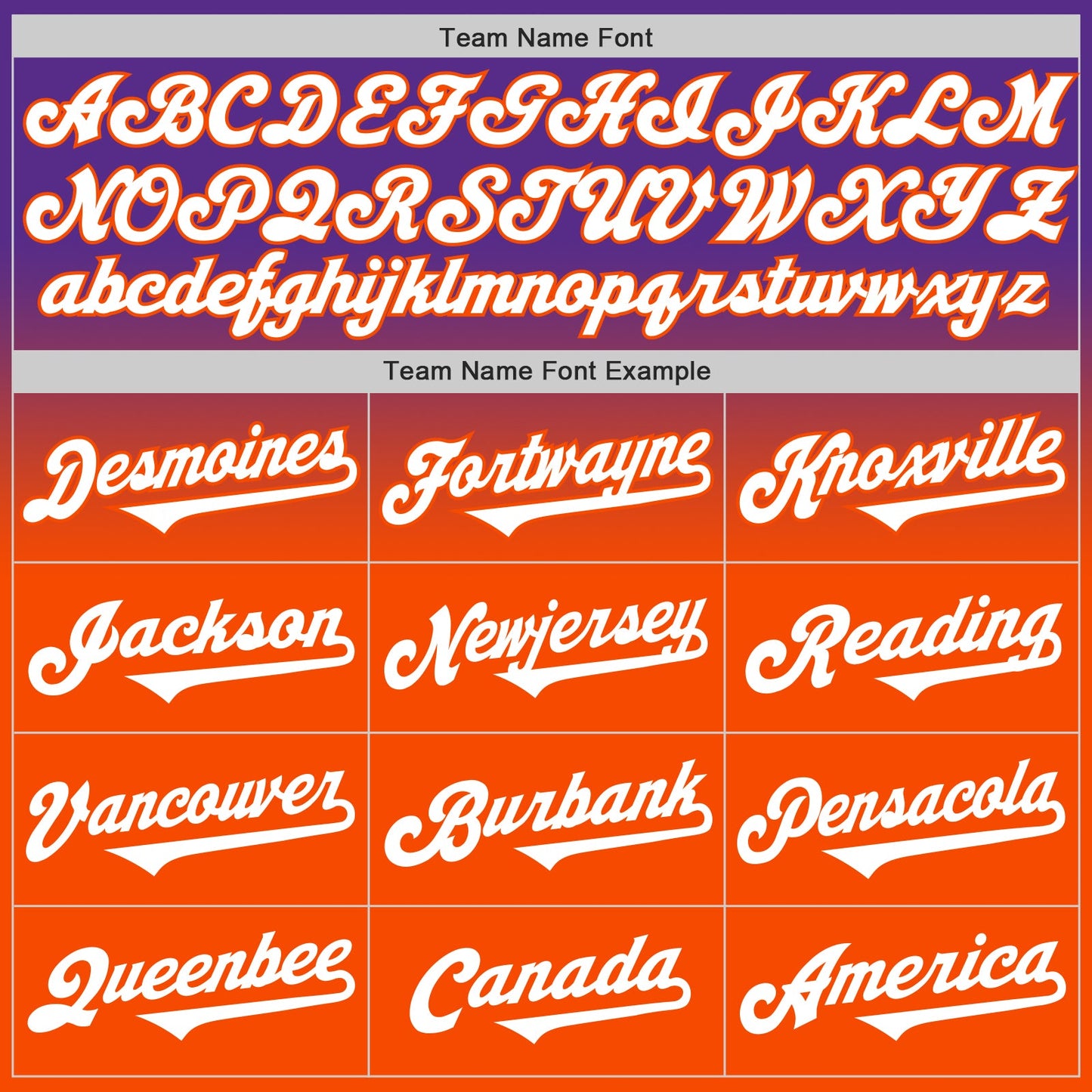 Custom Purple White-Orange Authentic Fade Fashion Baseball Jersey view 4