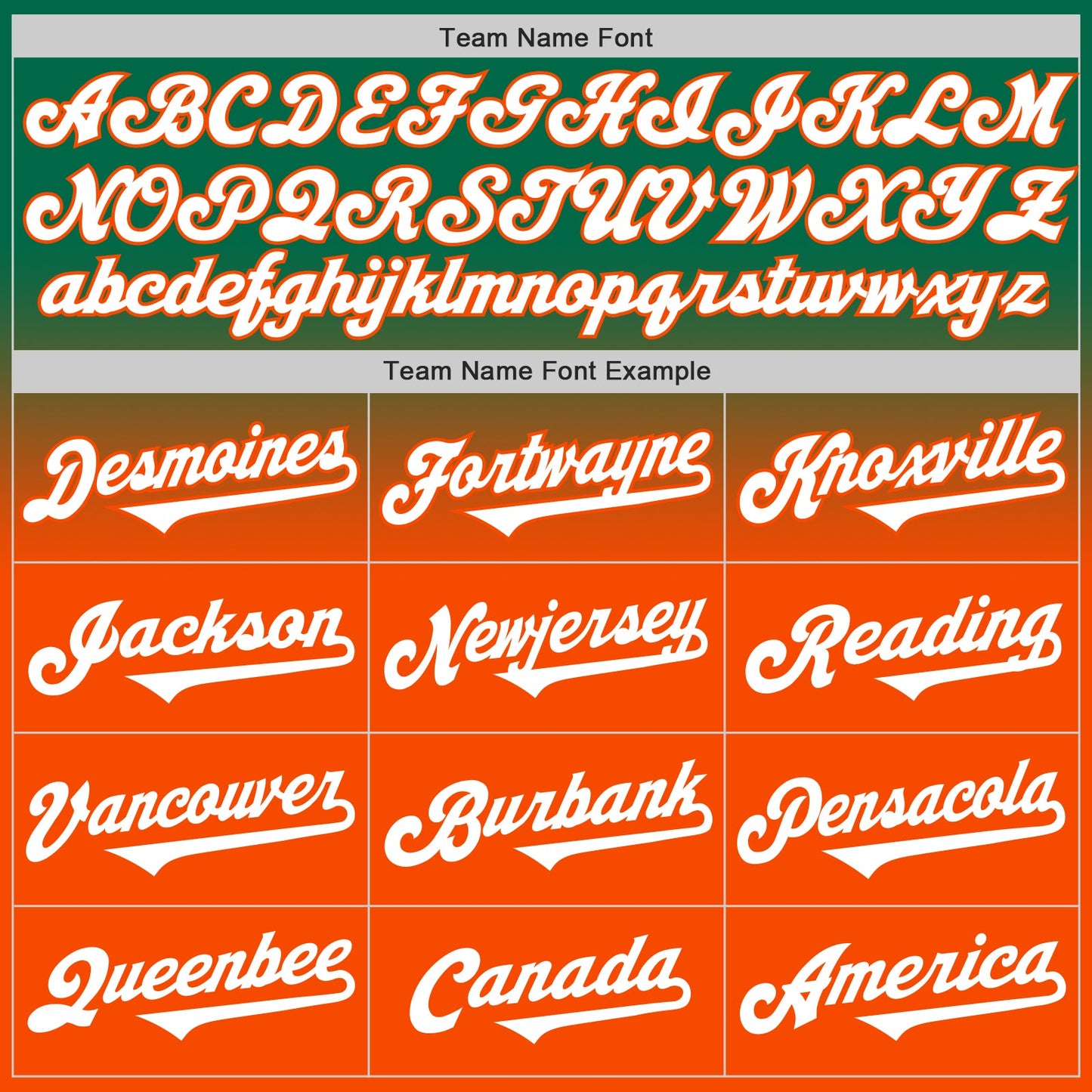 Custom Kelly Green White-Orange Authentic Fade Fashion Baseball Jersey view 4
