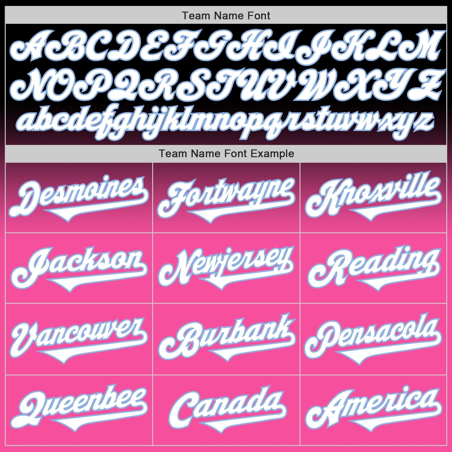 Custom Black White Pink-Light Blue Authentic Fade Fashion Baseball Jersey view 4