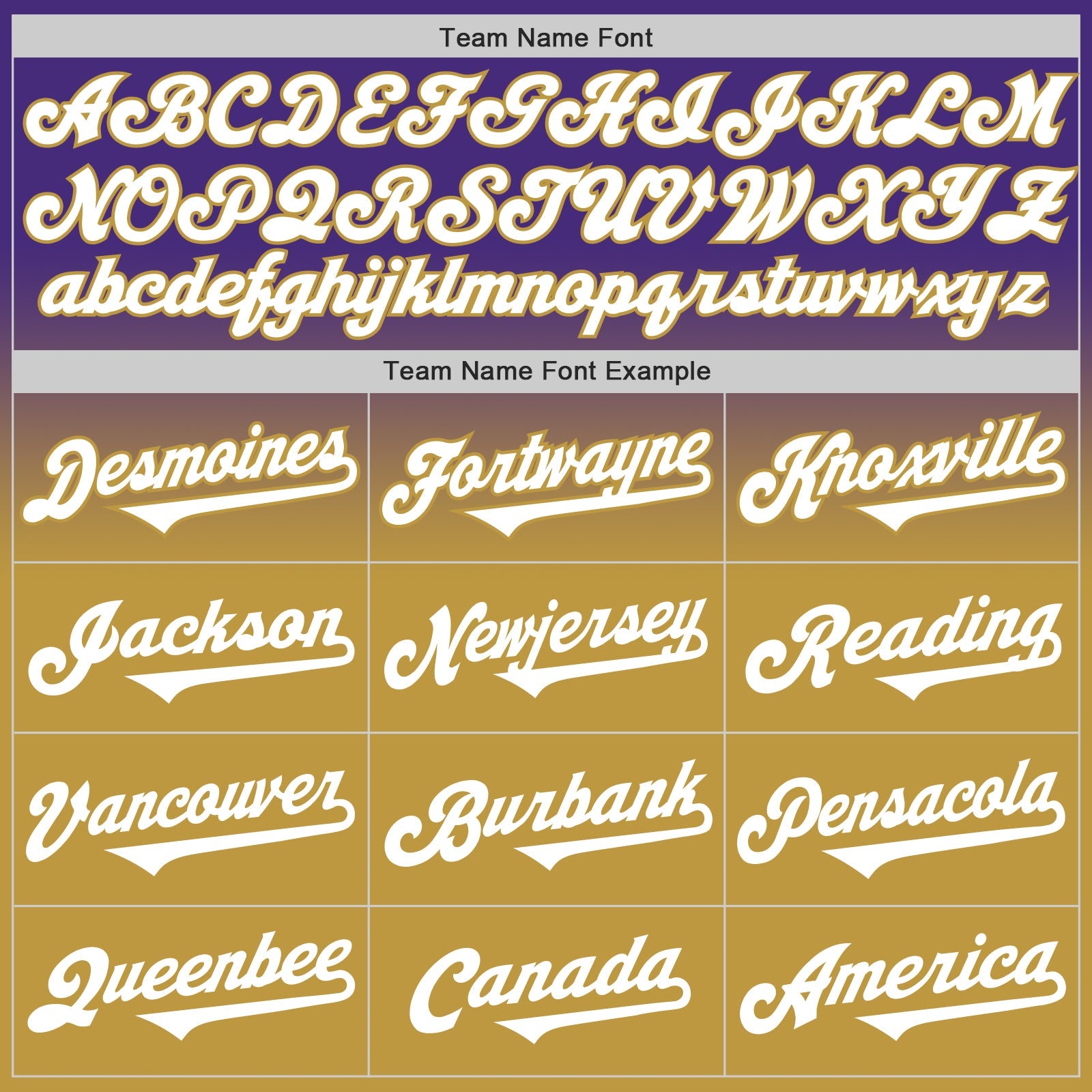 Custom Purple White-Old Gold Authentic Fade Fashion Baseball Jersey view 4