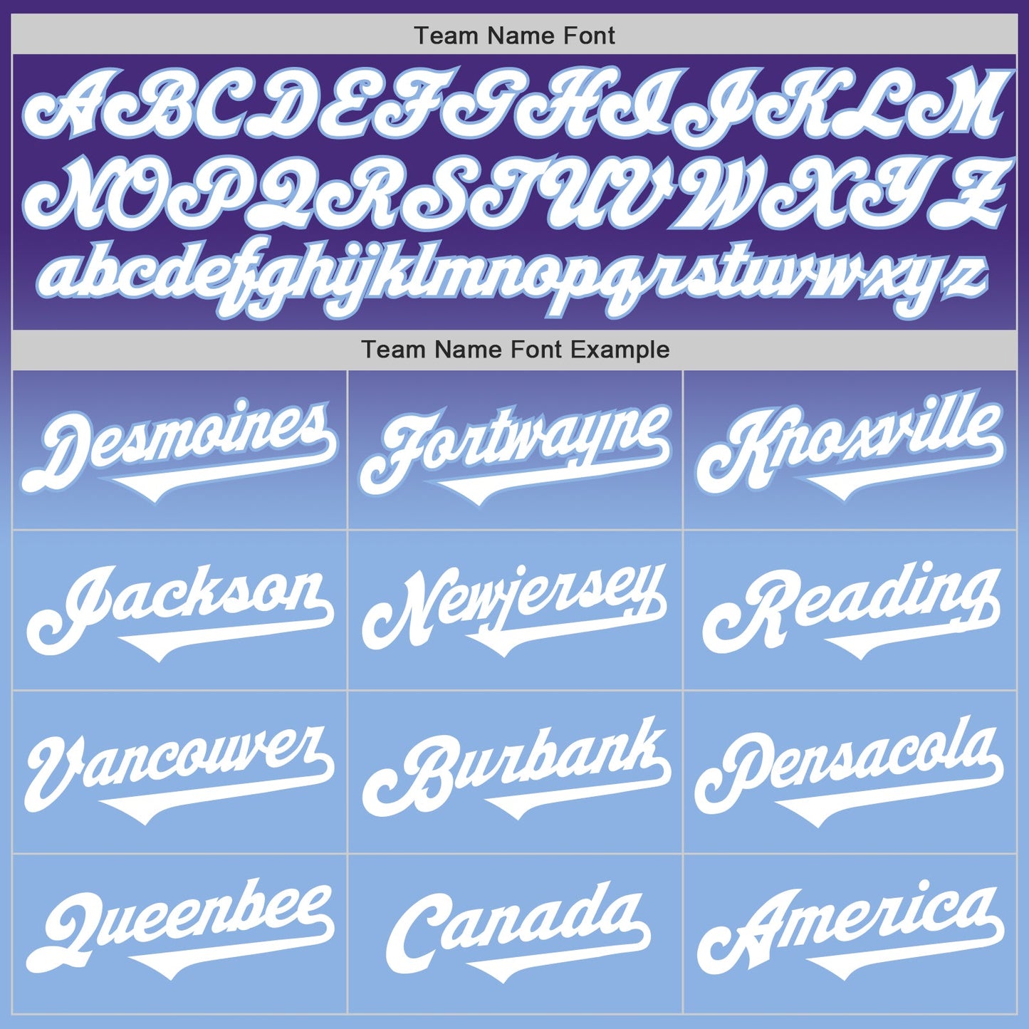 Custom Purple White-Light Blue Authentic Fade Fashion Baseball Jersey view 4