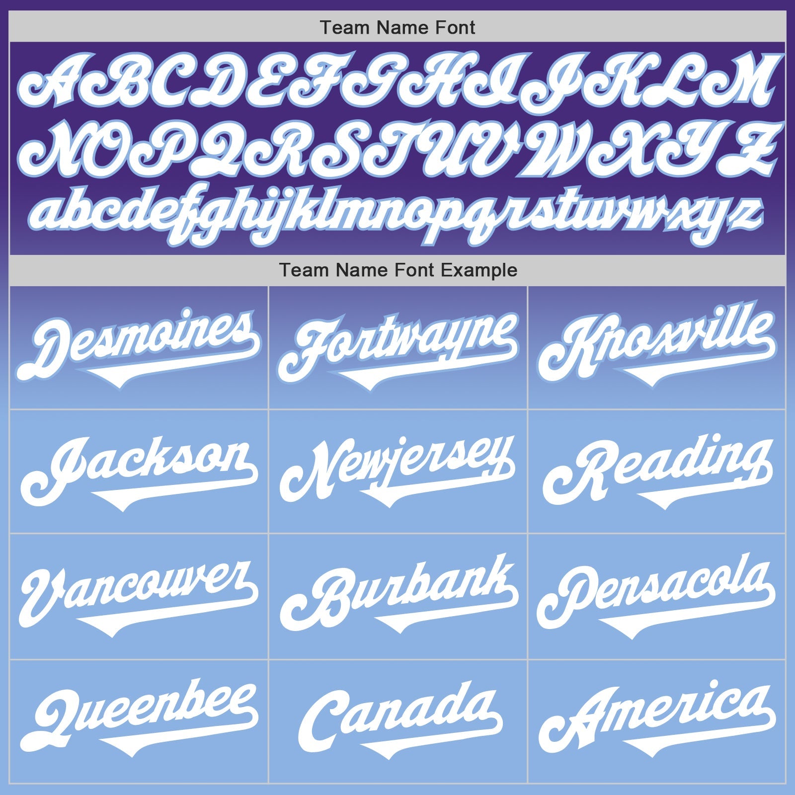 Custom Purple White-Light Blue Authentic Fade Fashion Baseball Jersey view 4