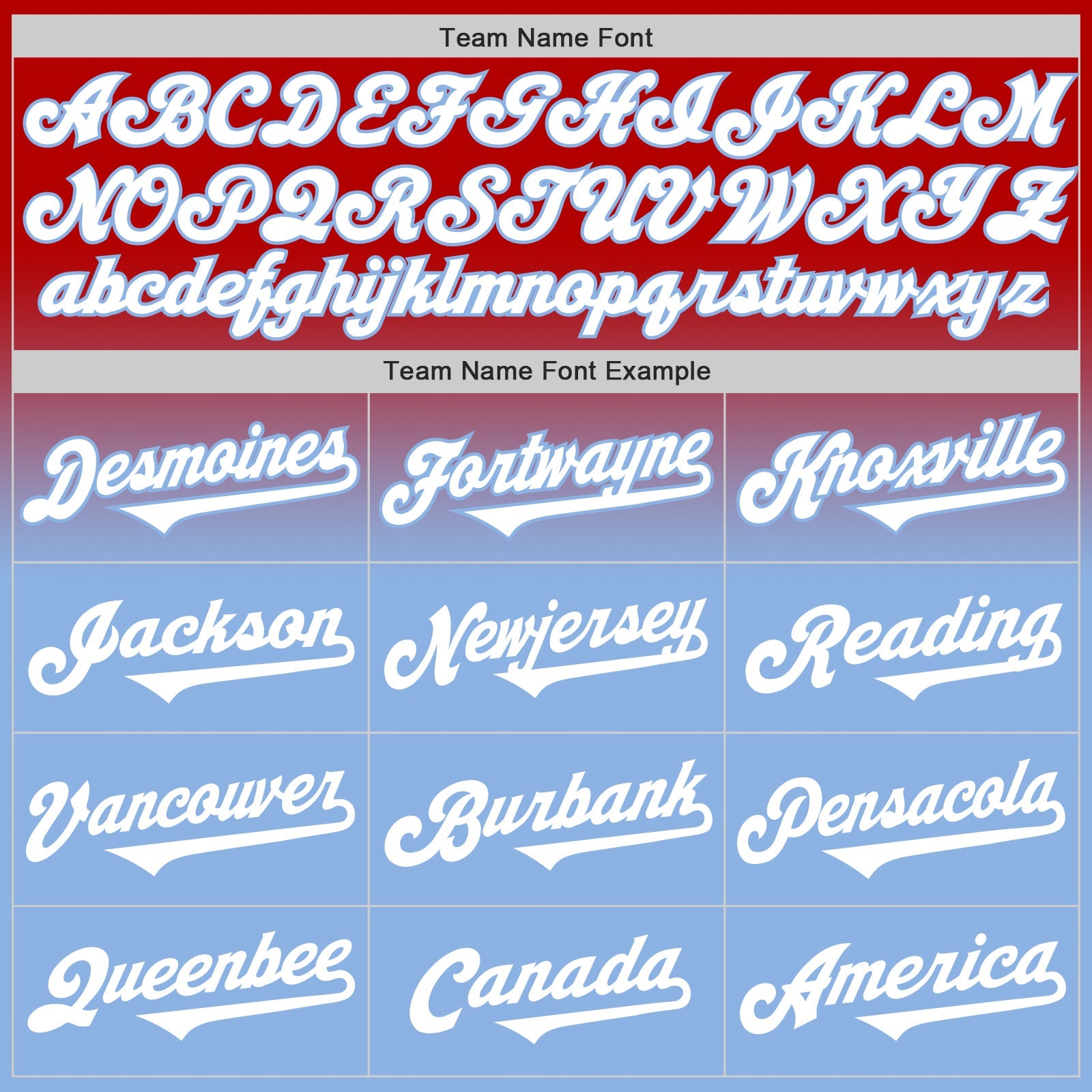 Custom Red White-Light Blue Authentic Fade Fashion Baseball Jersey view 4