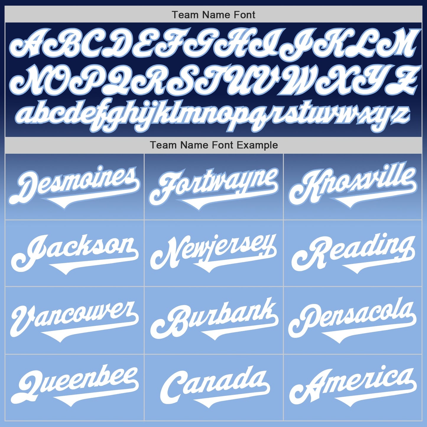 Custom Navy White-Light Blue Authentic Fade Fashion Baseball Jersey view 4
