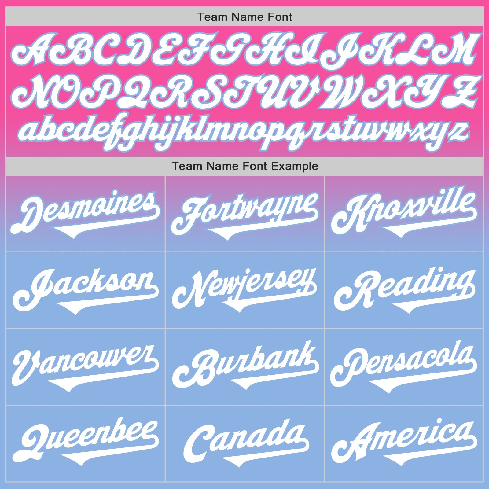 Custom Pink White-Light Blue Authentic Fade Fashion Baseball Jersey view 4