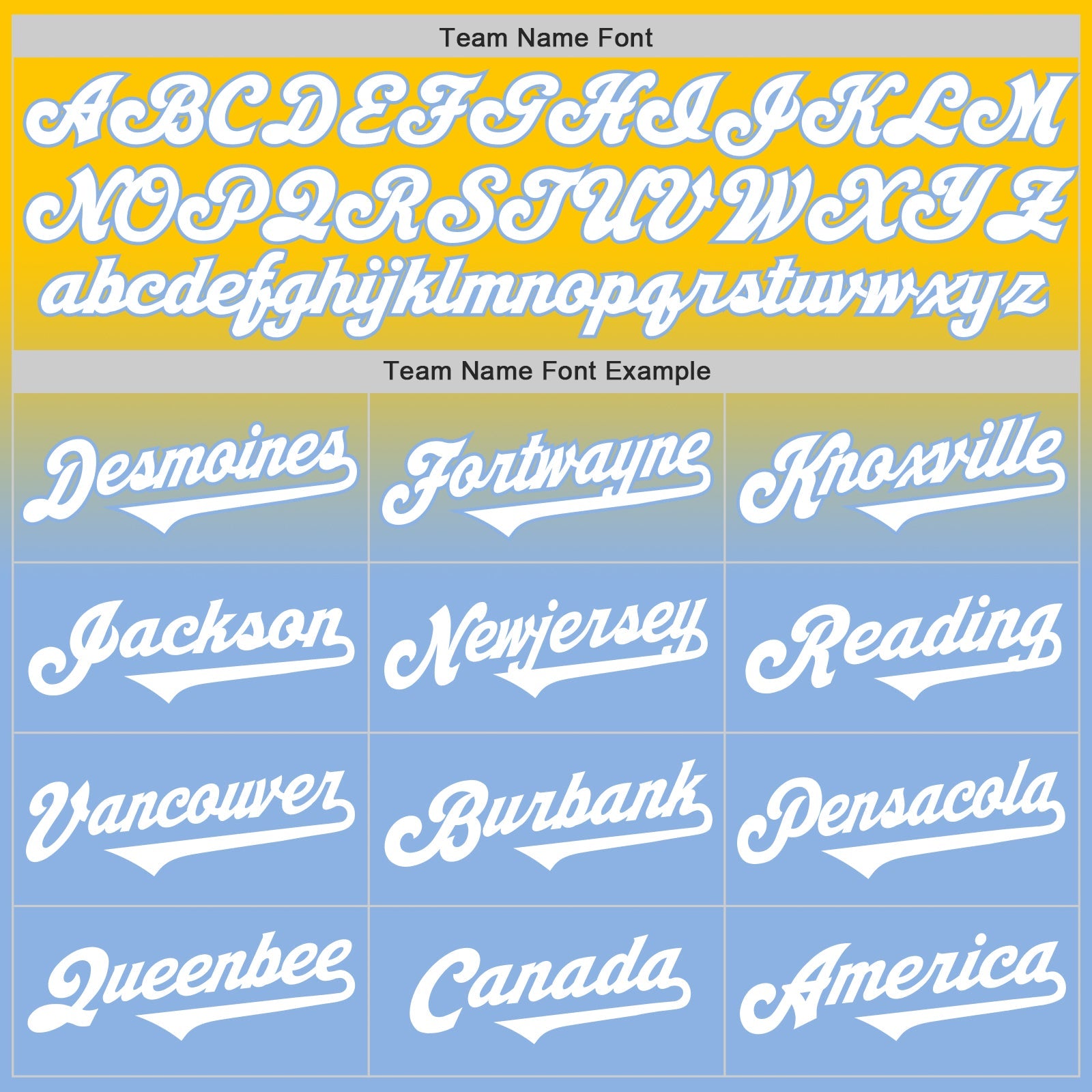 Custom Yellow White-Light Blue Authentic Fade Fashion Baseball Jersey view 4