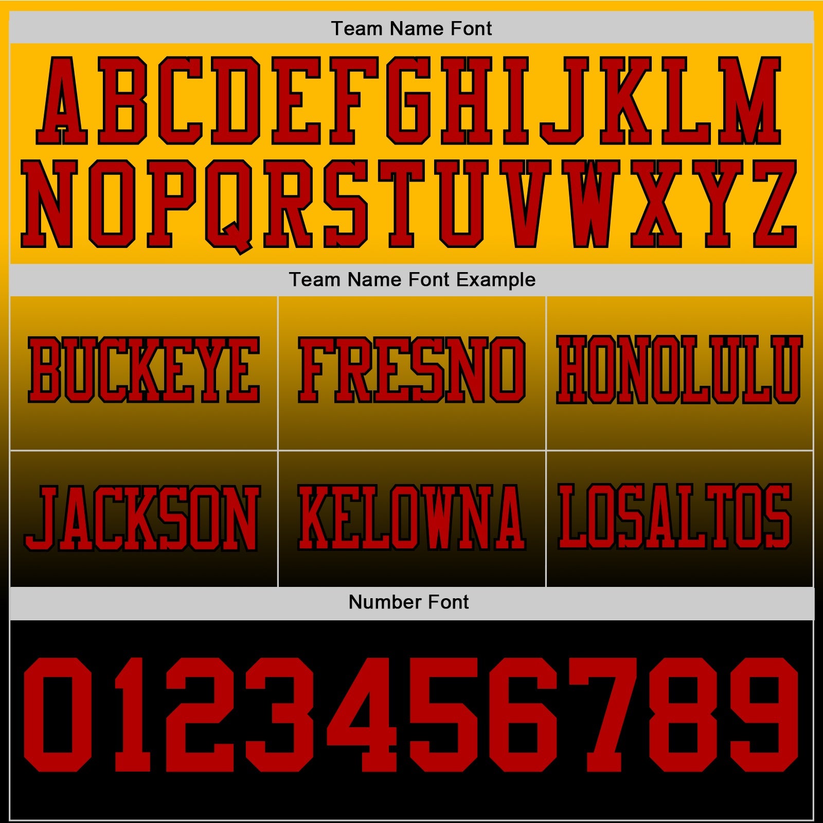 Custom Gold Red-Black Authentic Fade Fashion Football Jersey view 3
