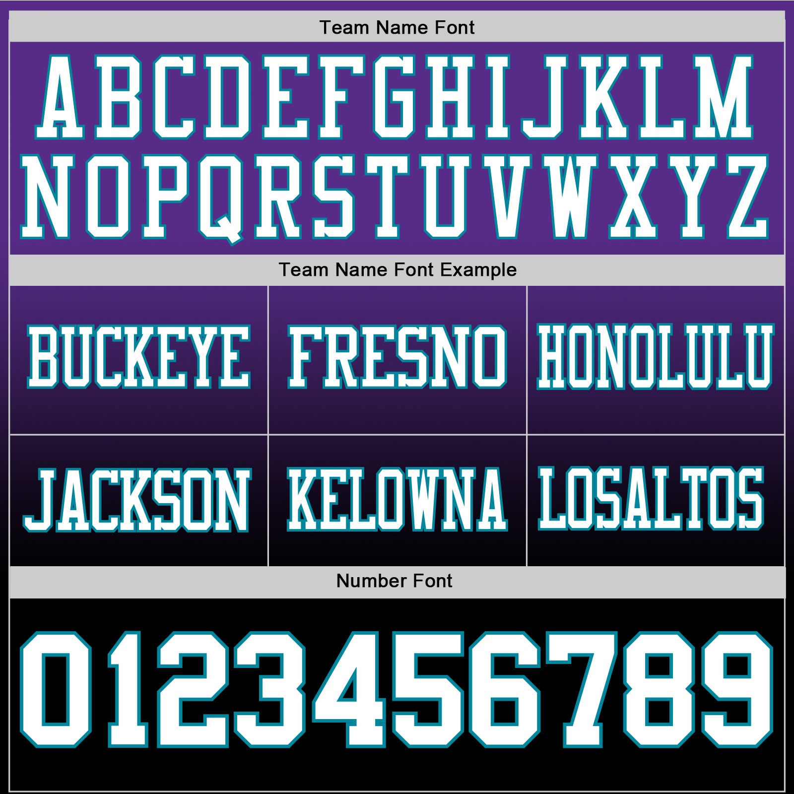 Custom Purple White Black-Teal Authentic Fade Fashion Football Jersey view 3