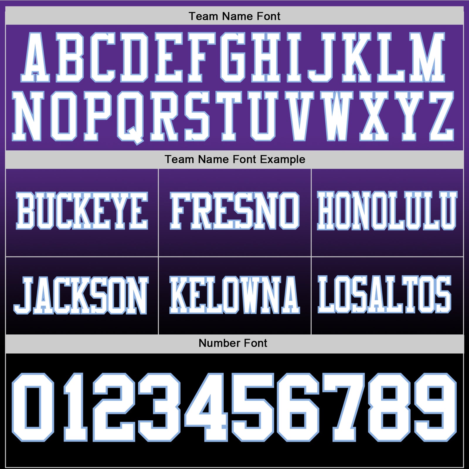 Custom Purple White Black-Light Blue Authentic Fade Fashion Football Jersey view 3