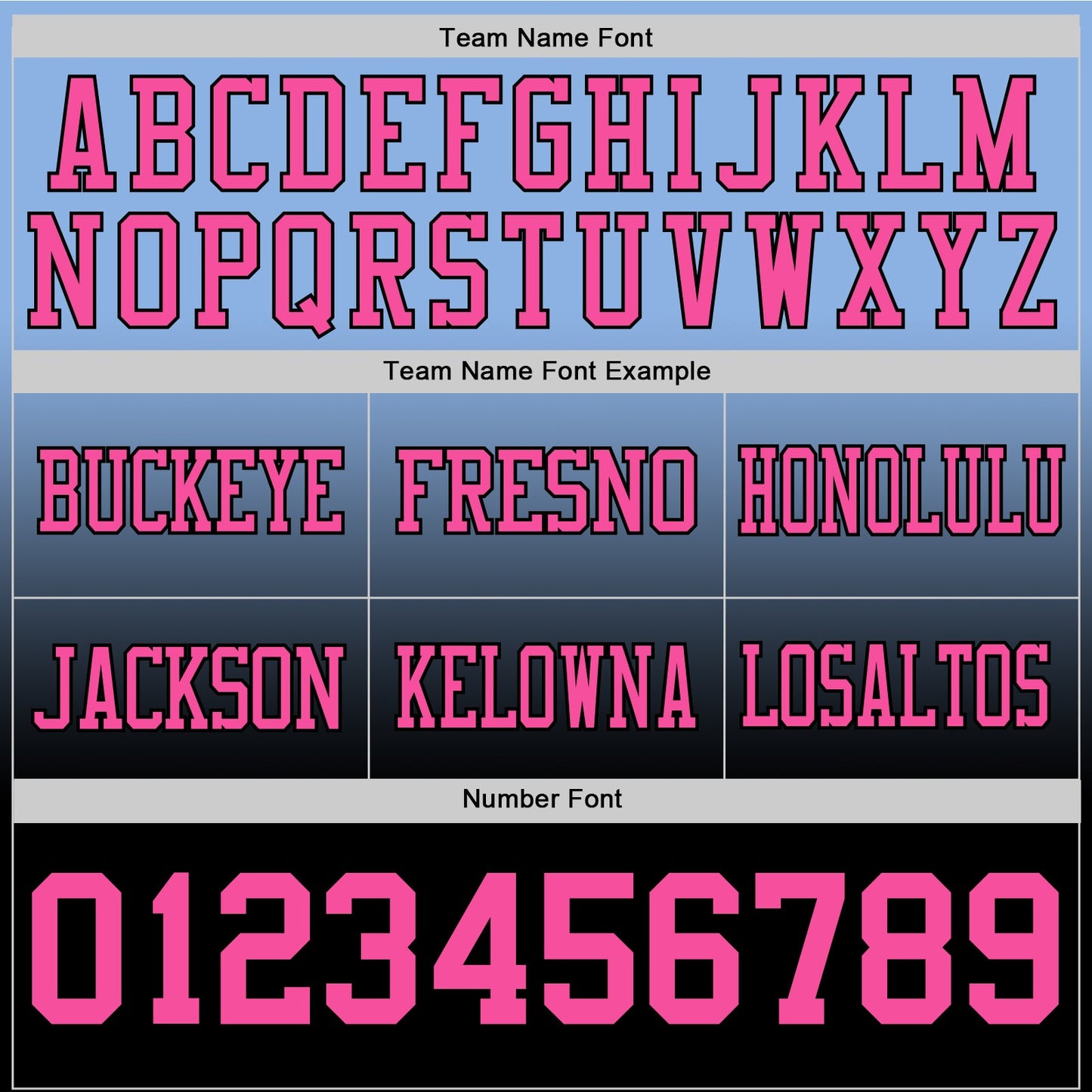 Custom Light Blue Pink-Black Authentic Fade Fashion Football Jersey view 3