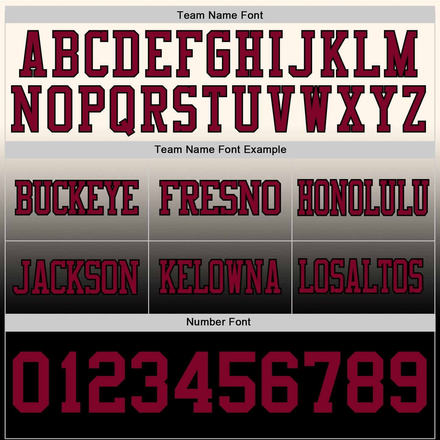 Custom Cream Maroon-Black Authentic Fade Fashion Football Jersey view 3
