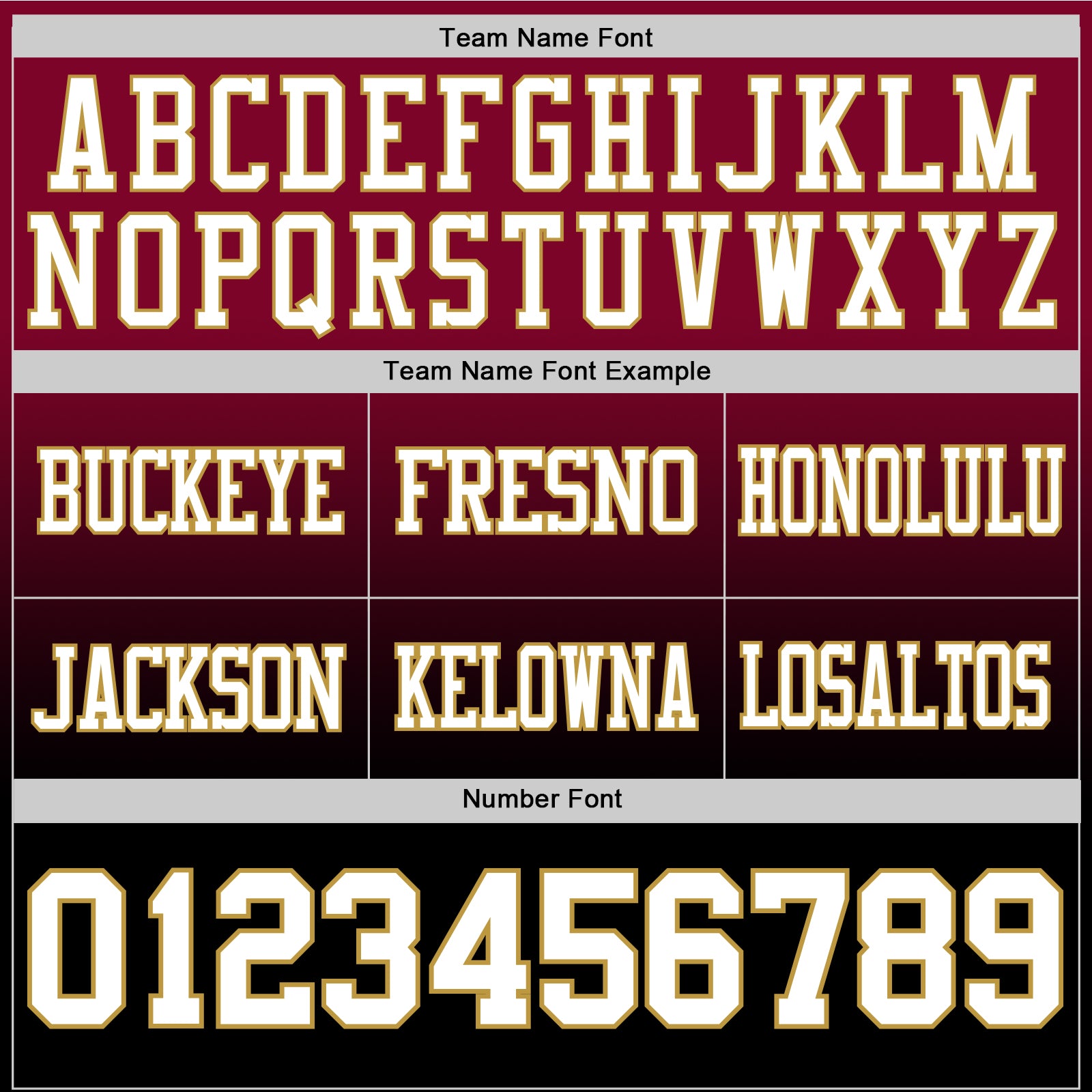 Custom Maroon White Black-Old Gold Authentic Fade Fashion Football Jersey view 3