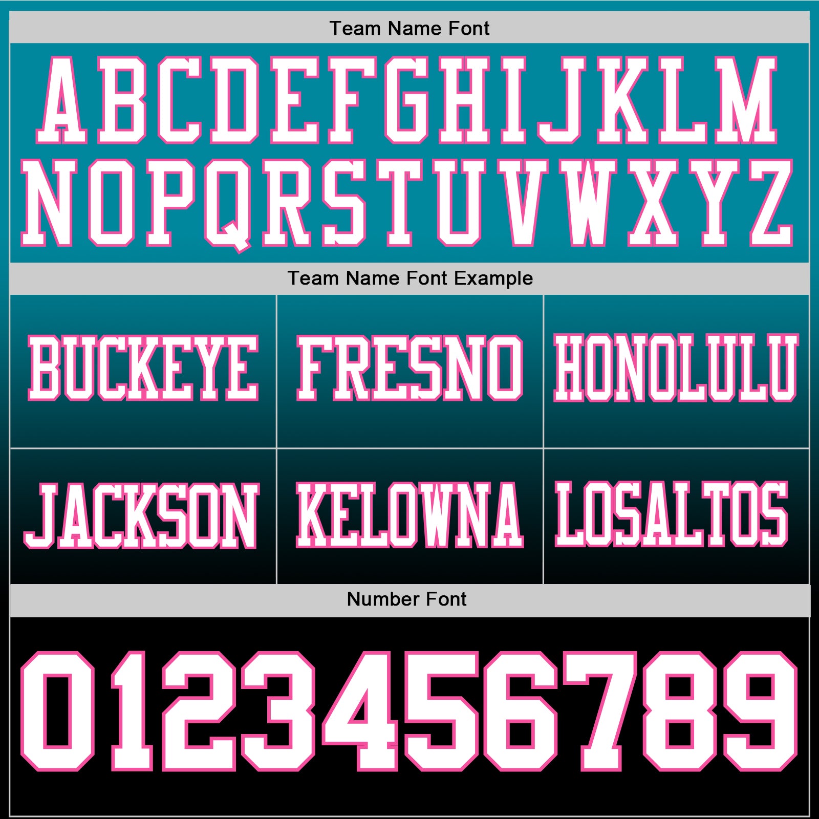 Custom Teal White Black-Pink Authentic Fade Fashion Football Jersey view 3