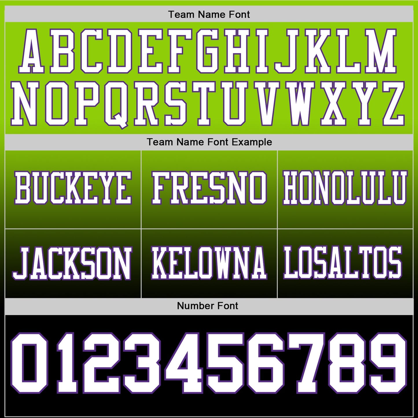 Custom Neon Green White Black-Purple Authentic Fade Fashion Football Jersey view 3