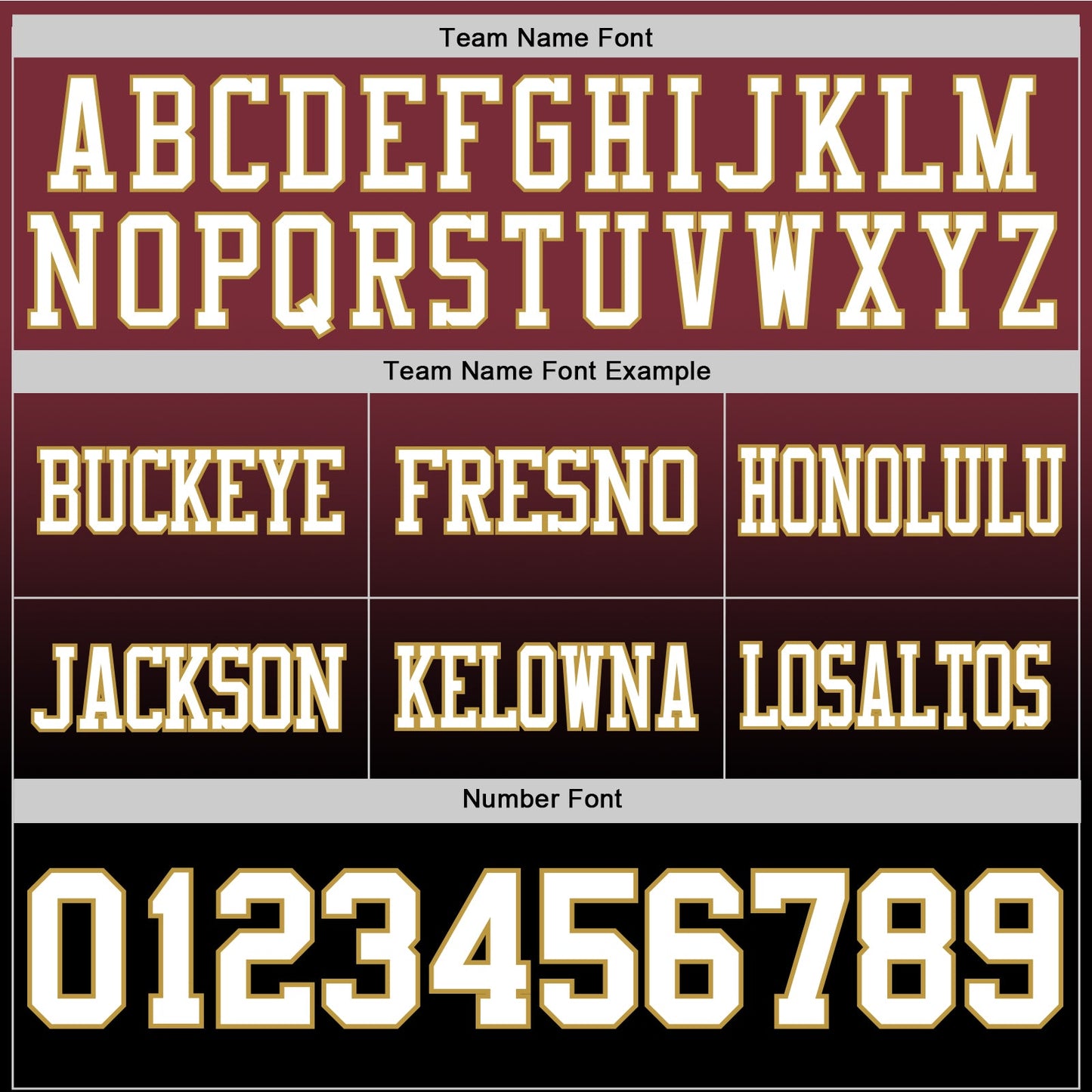 Custom Burgundy White Black-Old Gold Authentic Fade Fashion Football Jersey view 3