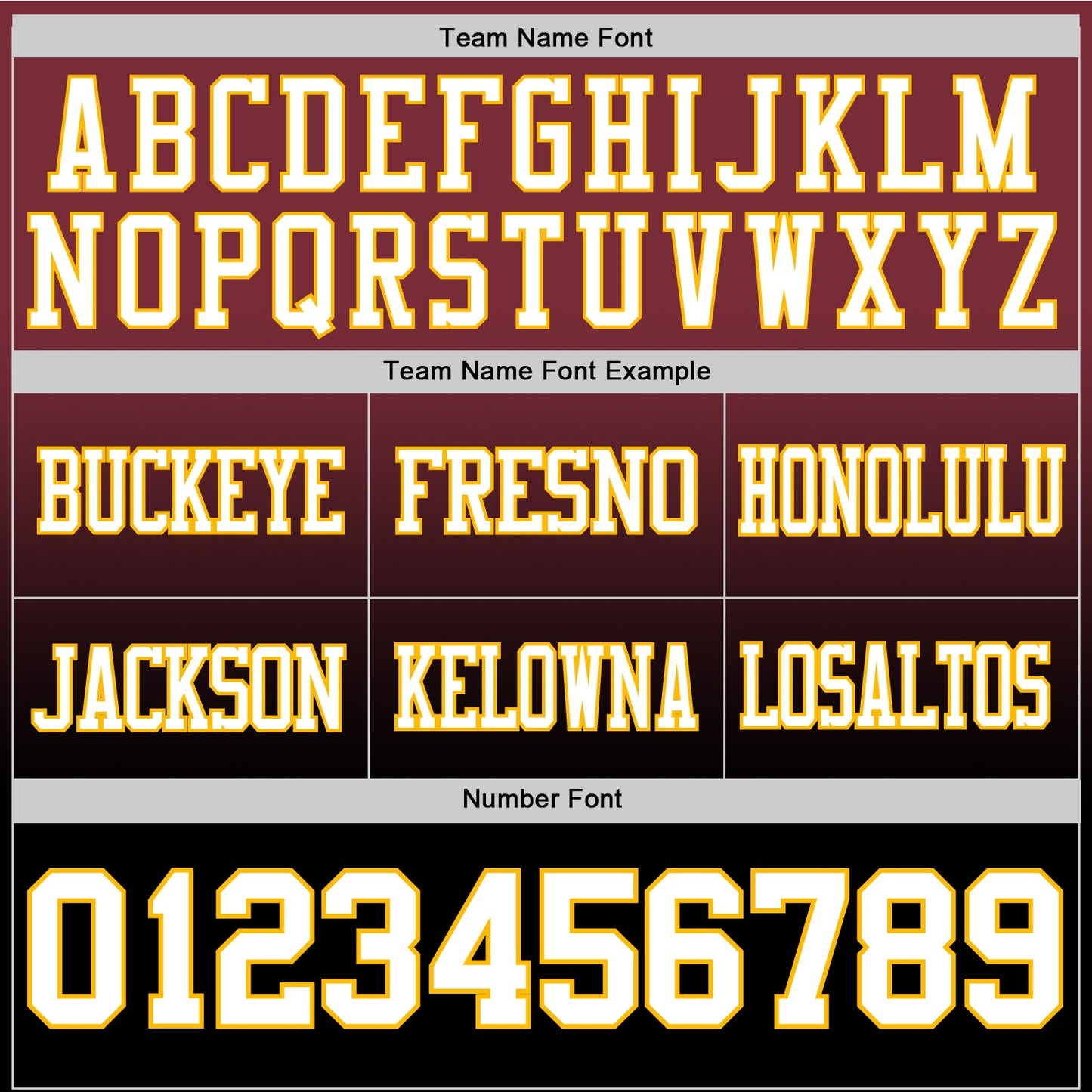 Custom Burgundy White Black-Gold Authentic Fade Fashion Football Jersey view 3