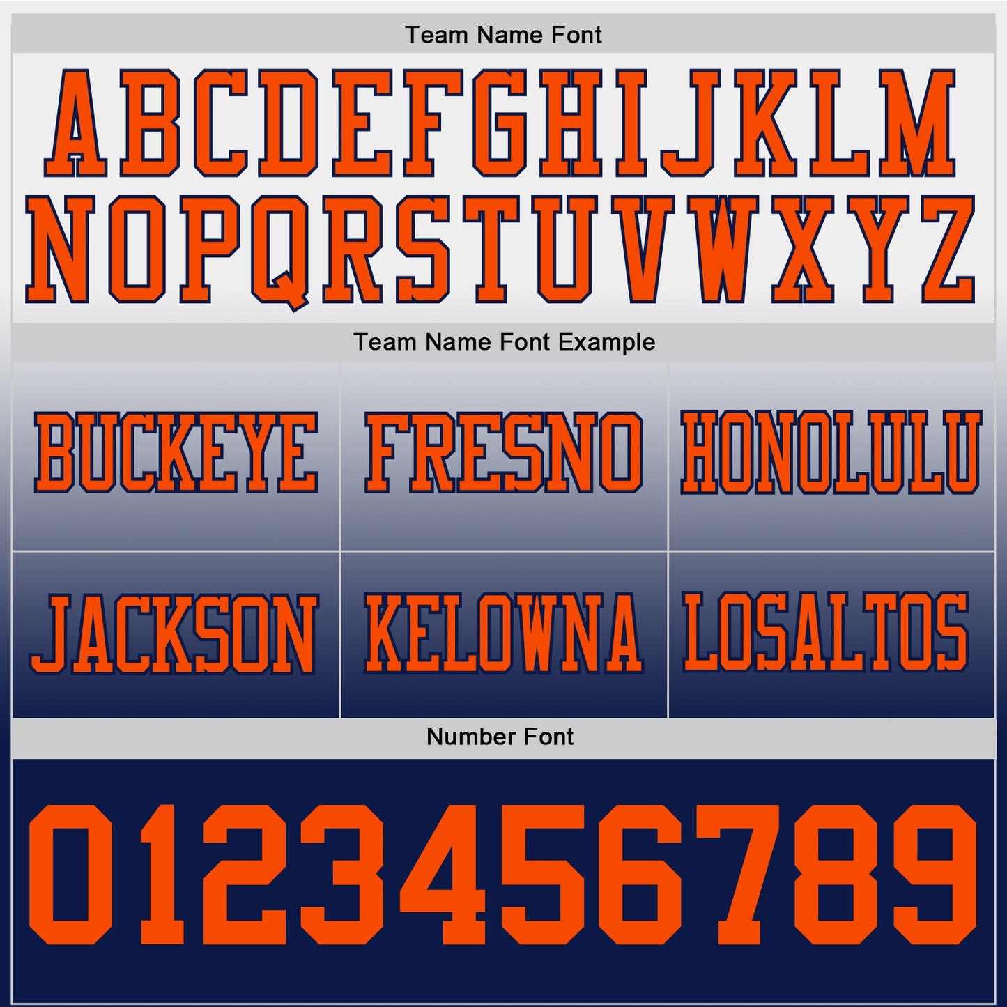 Custom White Orange-Navy Authentic Fade Fashion Football Jersey view 3