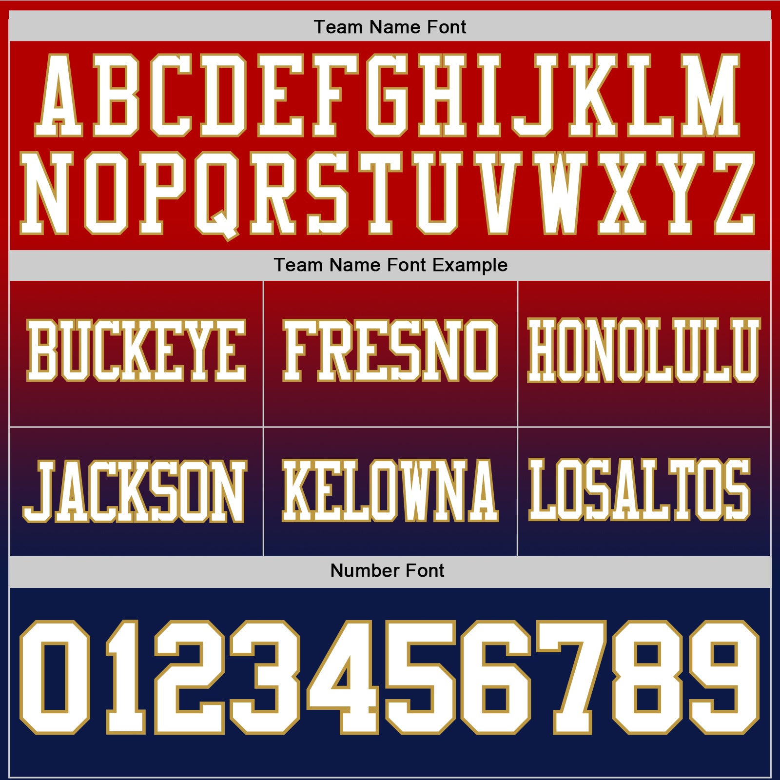 Custom Red White Navy-Old Gold Authentic Fade Fashion Football Jersey view 3