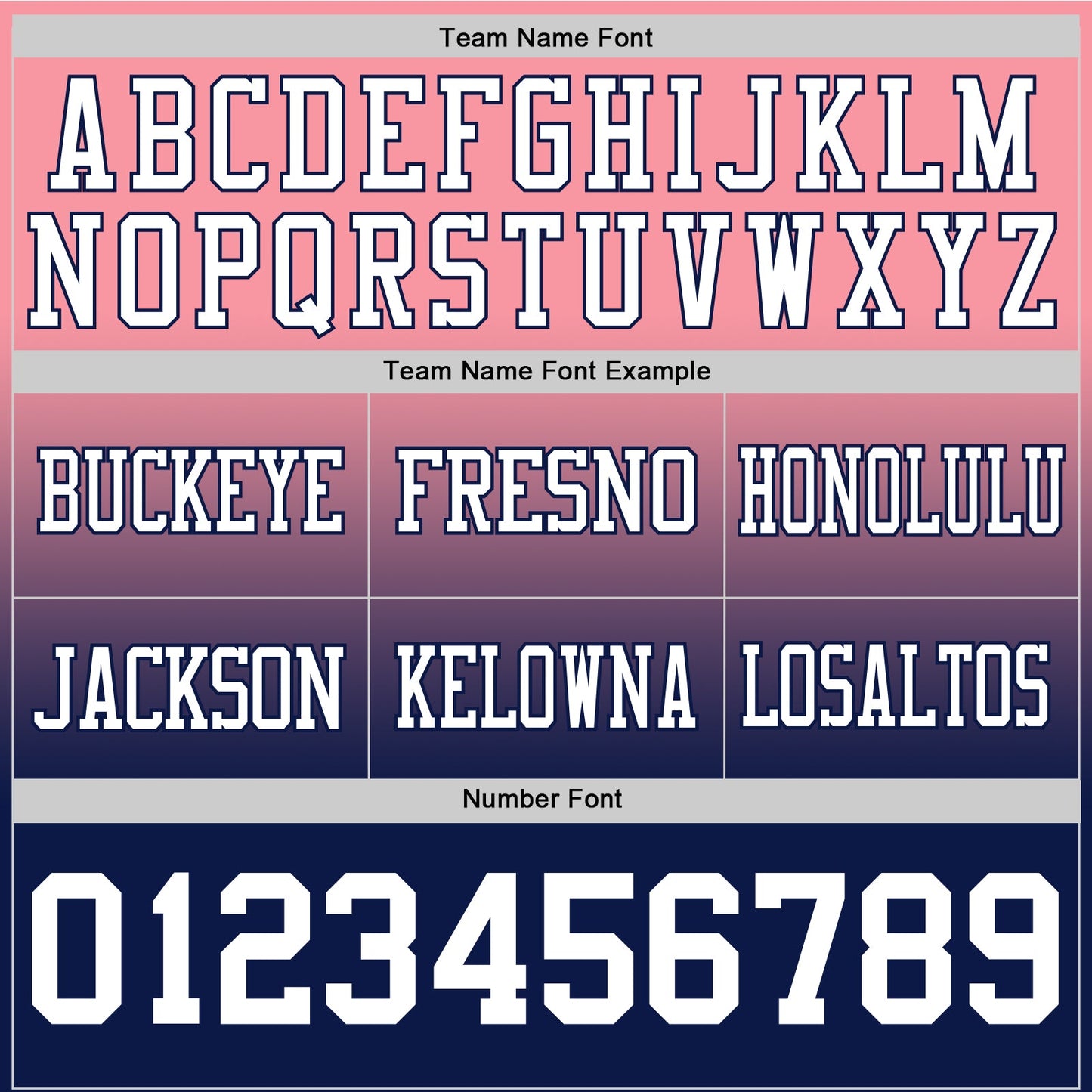 Custom Medium Pink White-Navy Authentic Fade Fashion Football Jersey view 3
