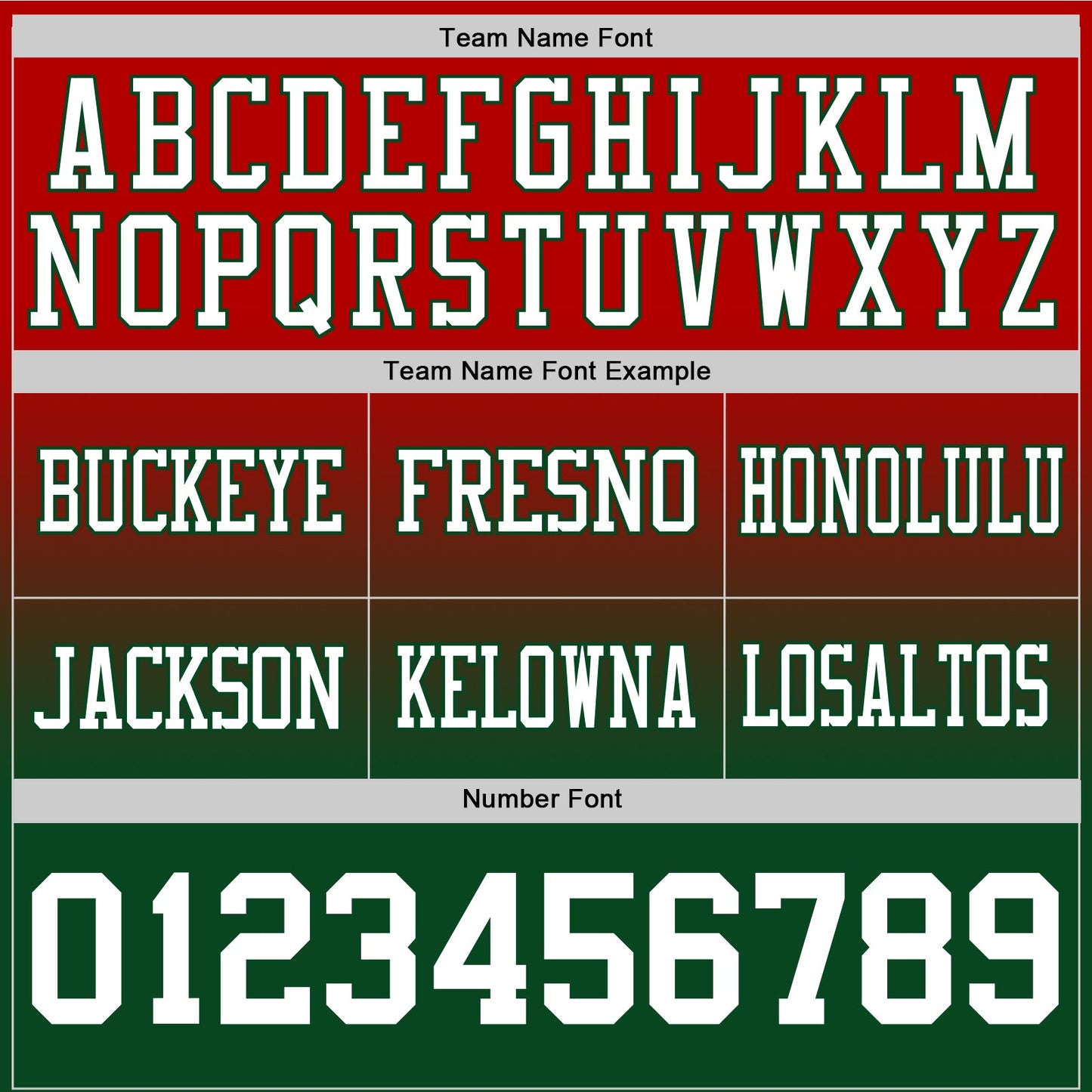 Custom Red White-Green Authentic Fade Fashion Football Jersey view 3