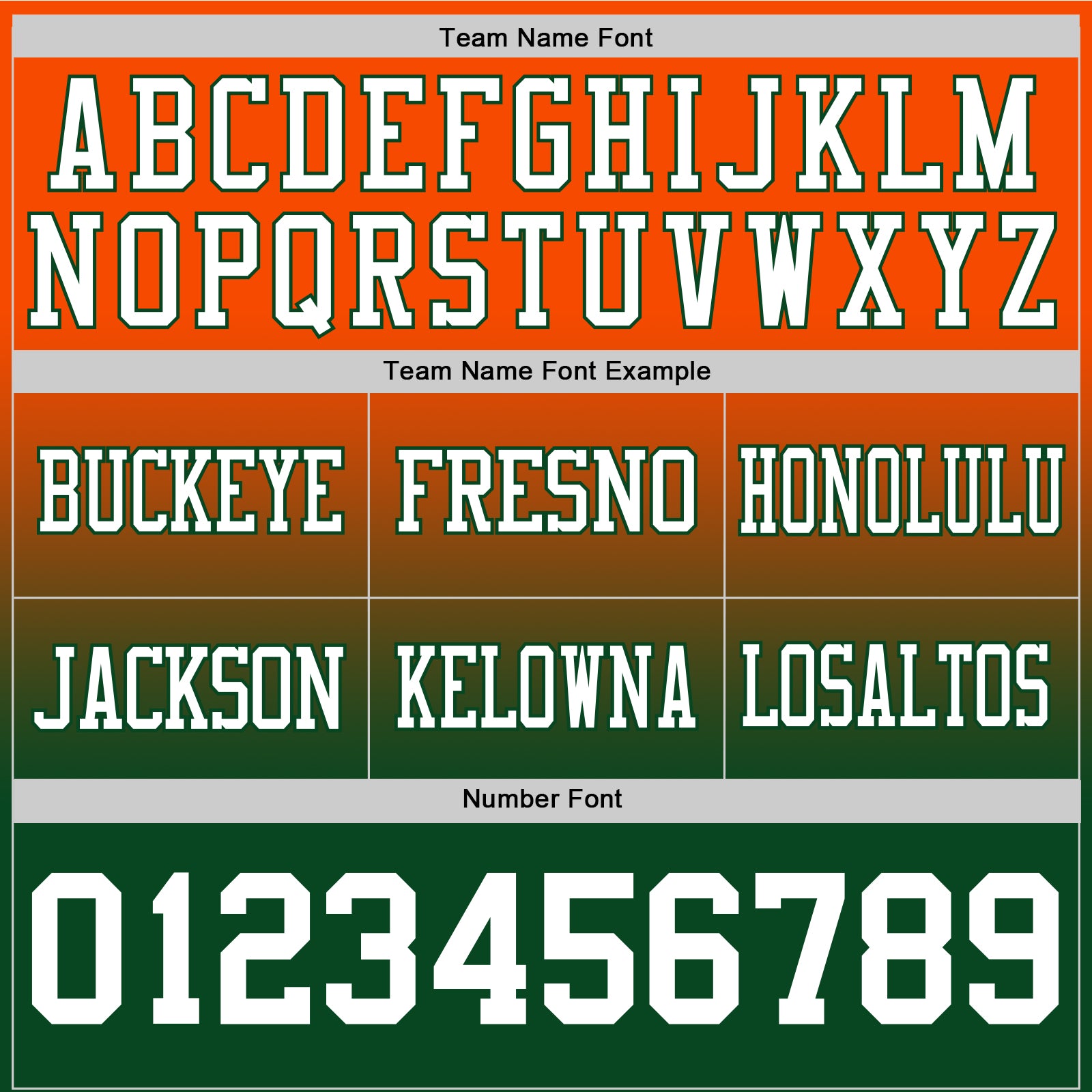 Custom Orange White-Green Authentic Fade Fashion Football Jersey view 3