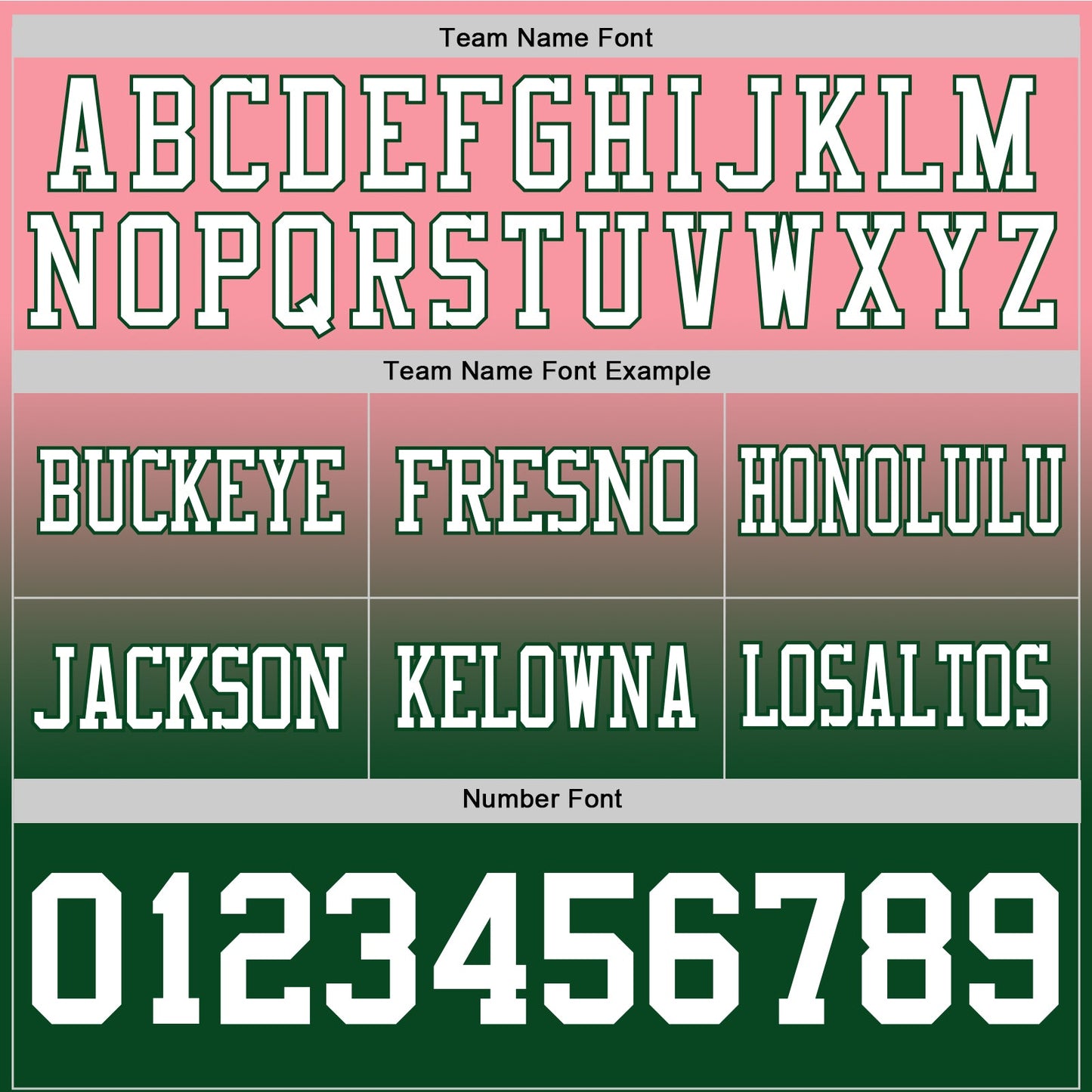 Custom Medium Pink White-Green Authentic Fade Fashion Football Jersey view 3