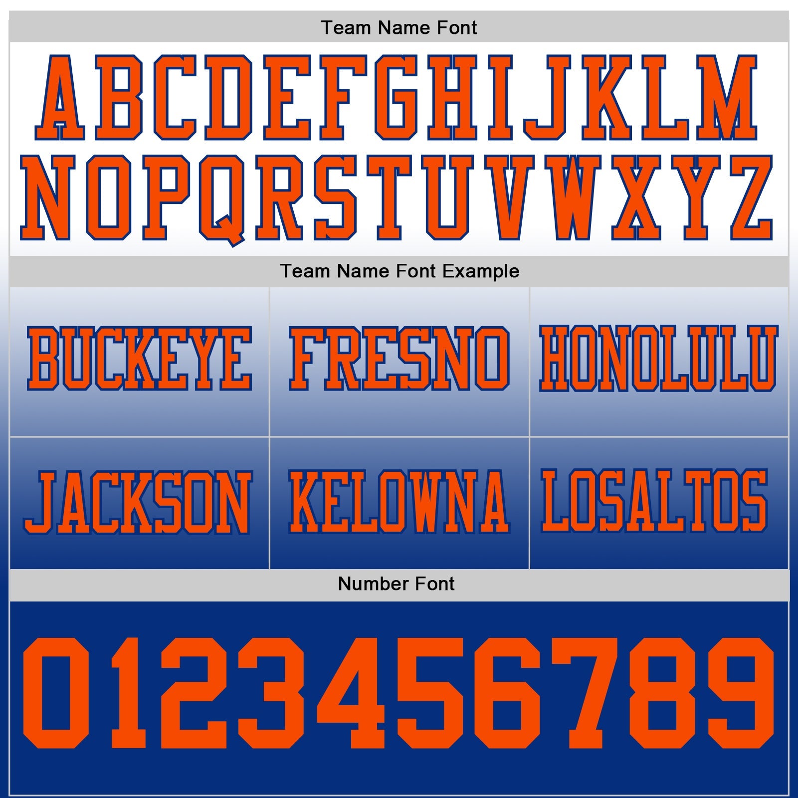 Custom White Orange-Royal Authentic Fade Fashion Football Jersey view 3