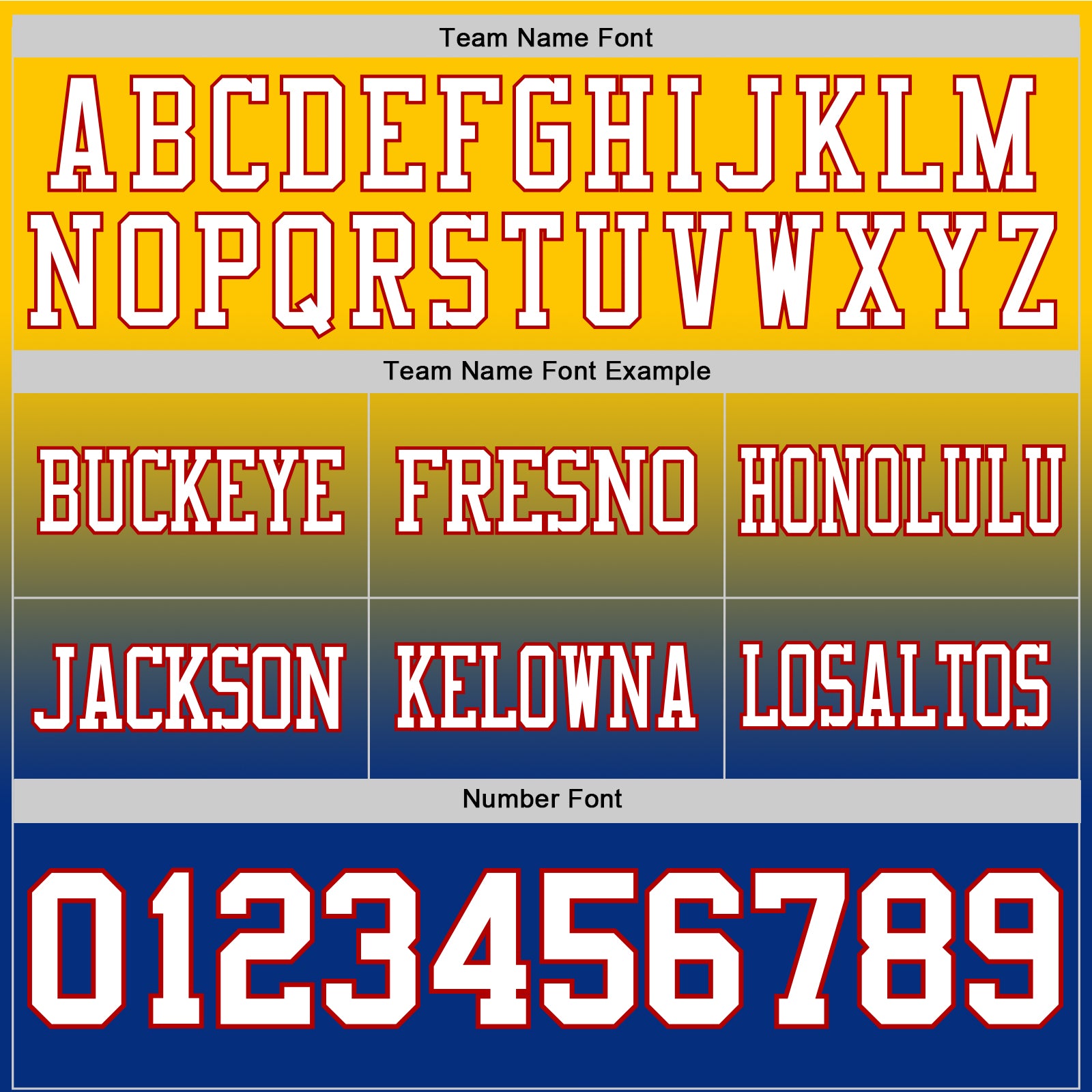 Custom Yellow White Royal-Red Authentic Fade Fashion Football Jersey view 3