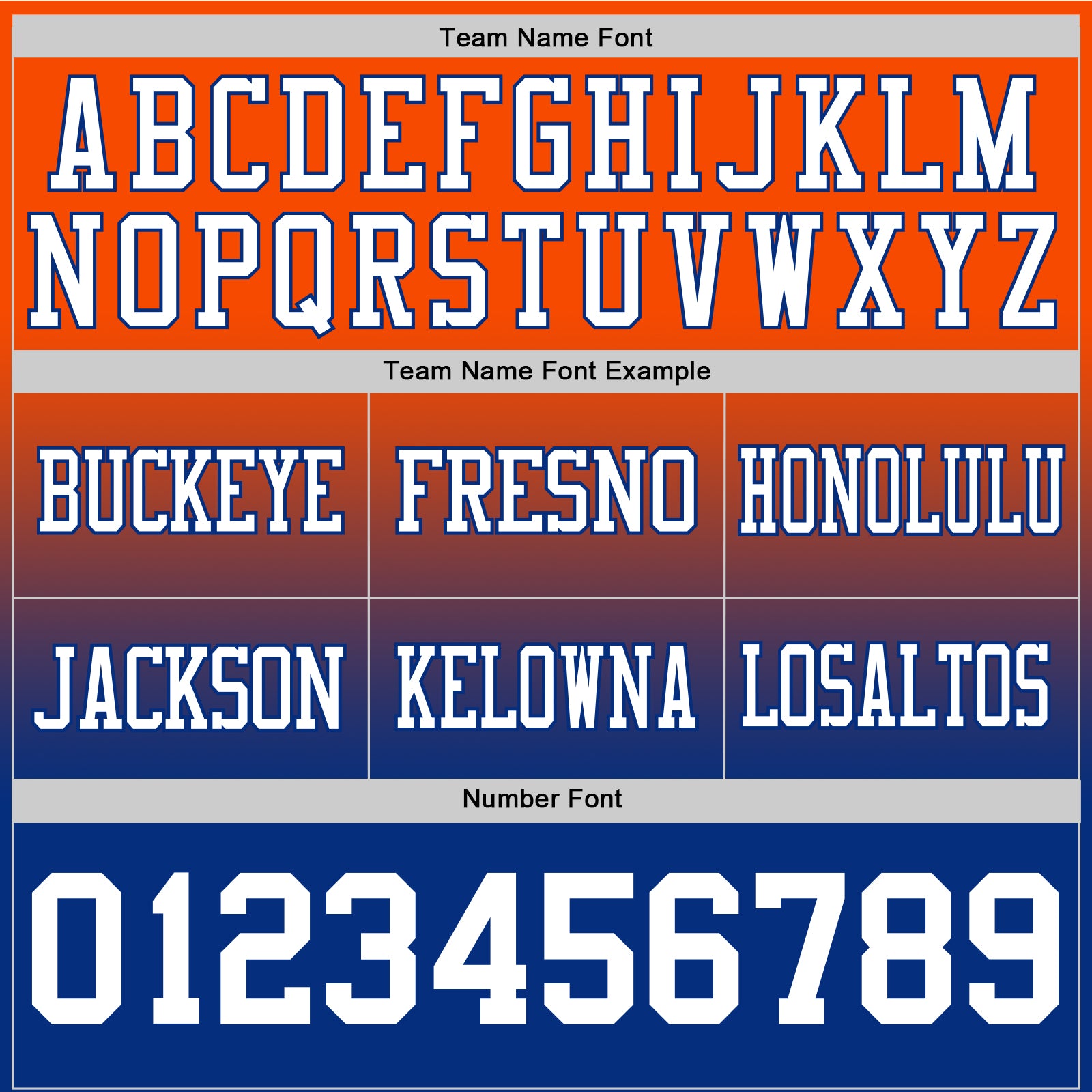Custom Orange White-Royal Authentic Fade Fashion Football Jersey view 3