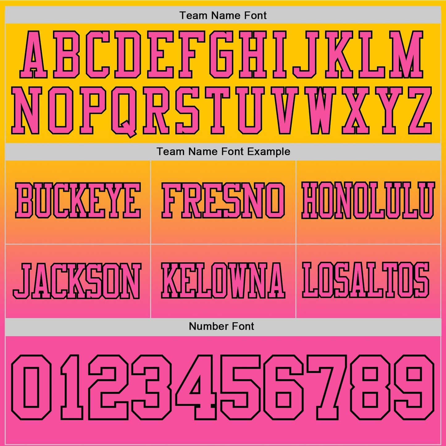 Custom Yellow Pink-Black Authentic Fade Fashion Football Jersey view 3