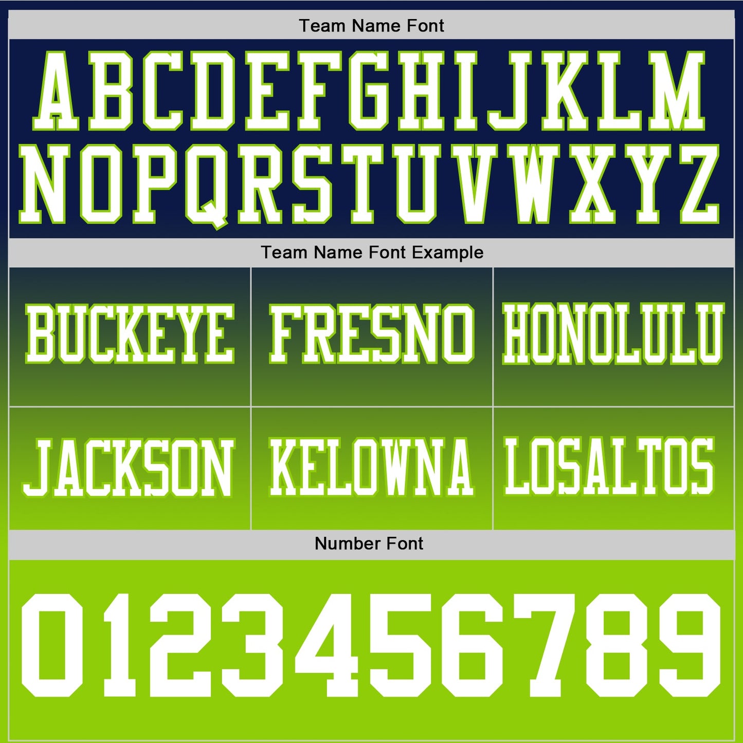 Custom Navy White-Neon Green Authentic Fade Fashion Football Jersey view 3
