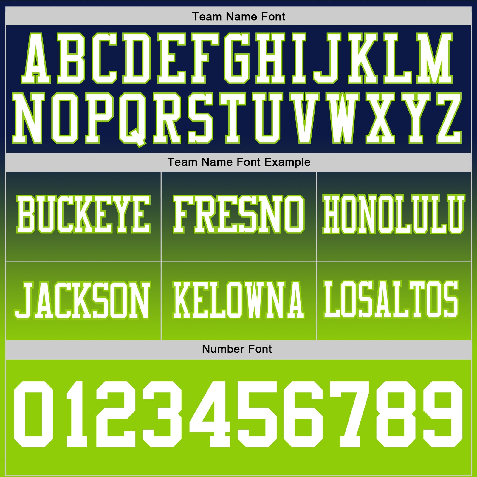 Custom Navy White-Neon Green Authentic Fade Fashion Football Jersey view 3
