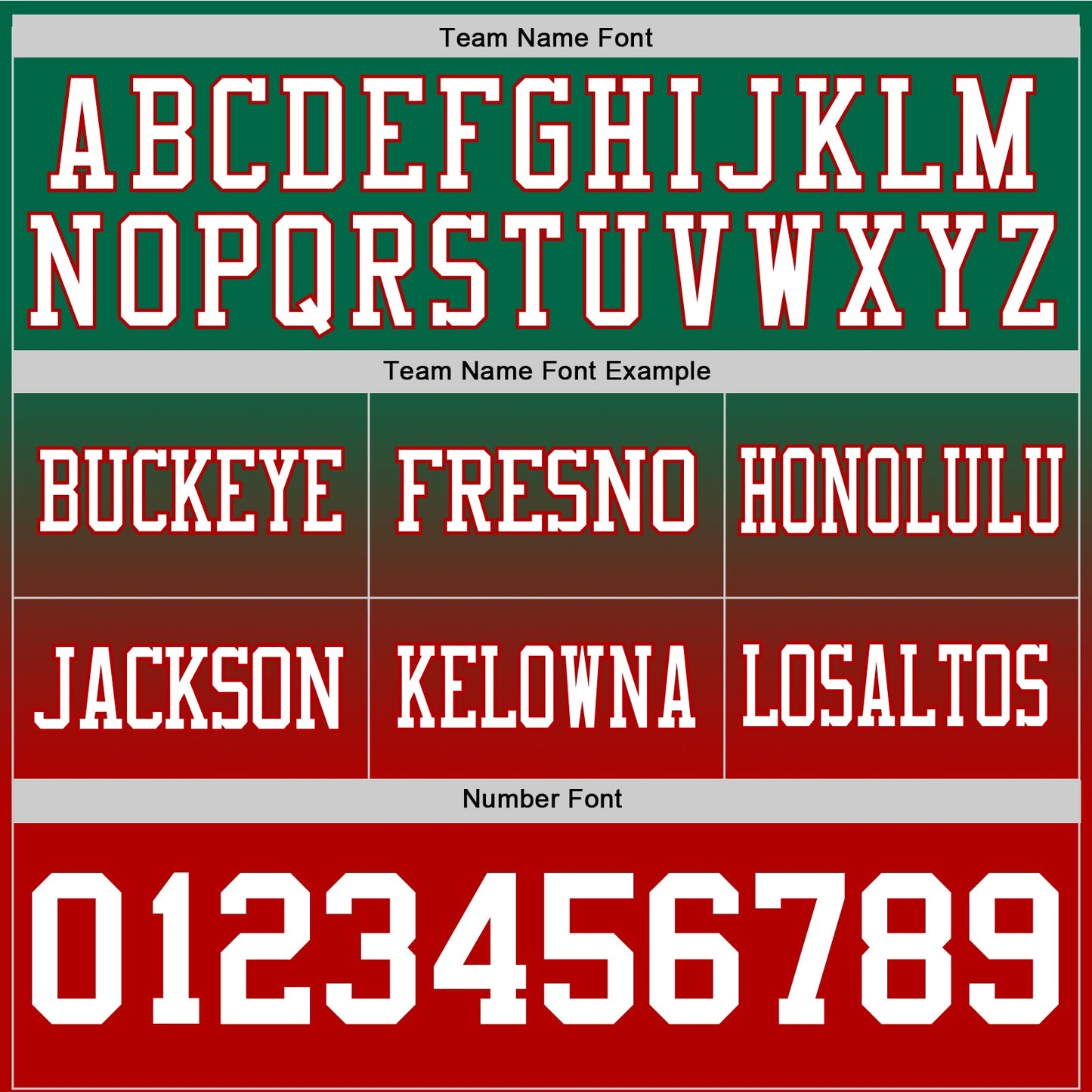 Custom Kelly Green White-Red Authentic Fade Fashion Football Jersey view 3