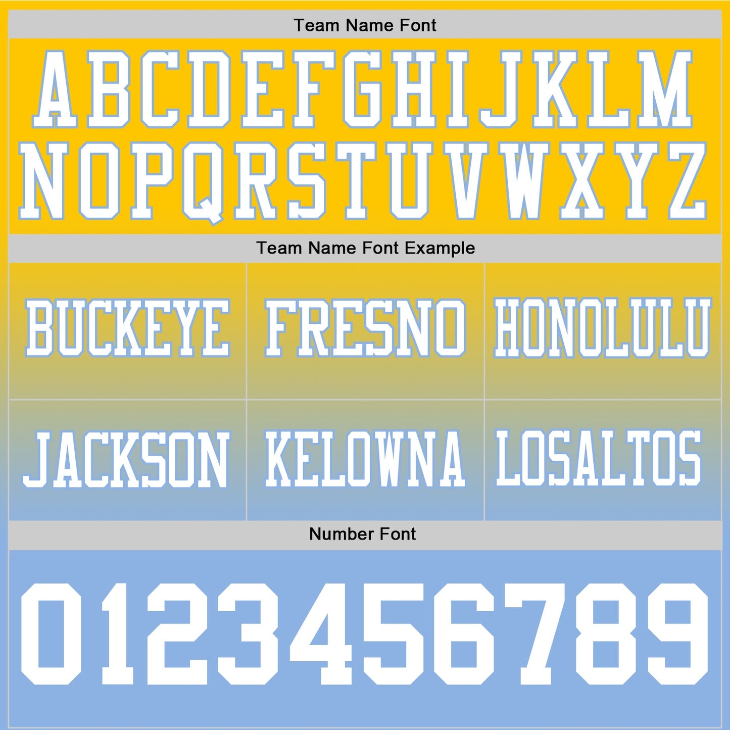Custom Yellow White-Light Blue Authentic Fade Fashion Football Jersey view 3
