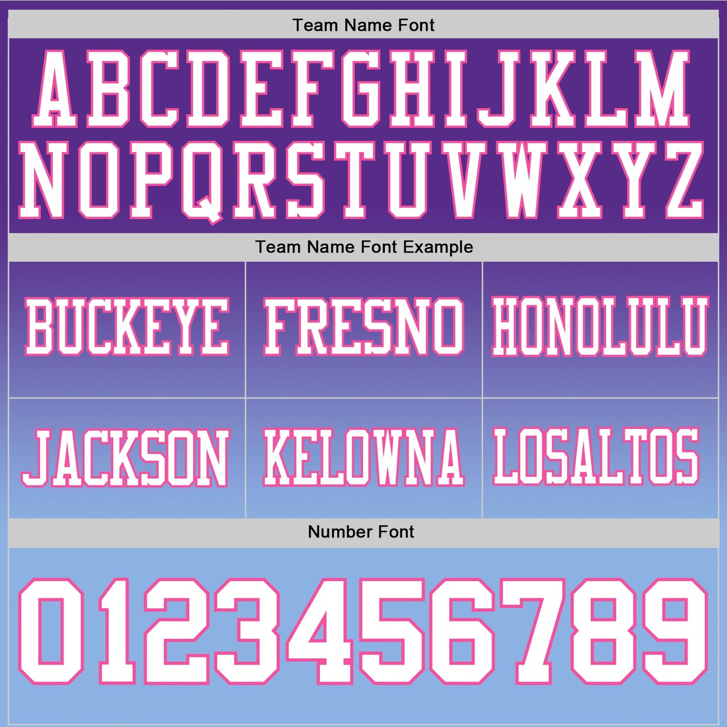 Custom Purple White Light Blue-Pink Authentic Fade Fashion Football Jersey view 3